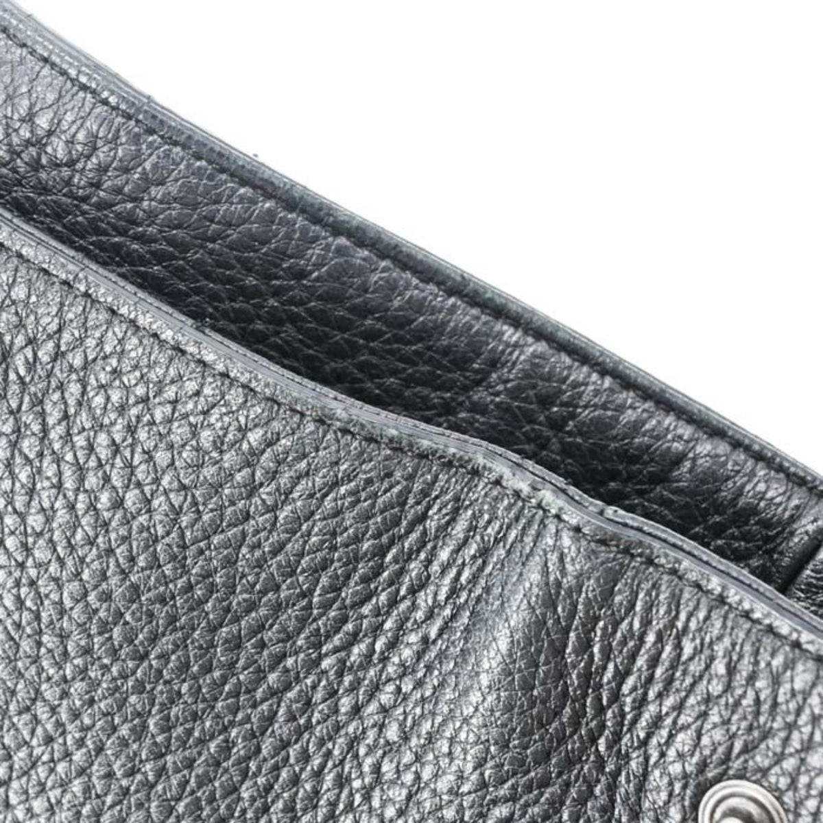 Bottega Veneta Intrecciato Black Intrecciato Handbag Tote Bag (Pre-Owned)