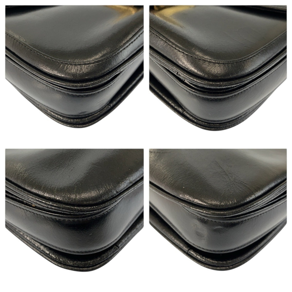 Celine Black Leather Shoulder Bag (Pre-Owned)