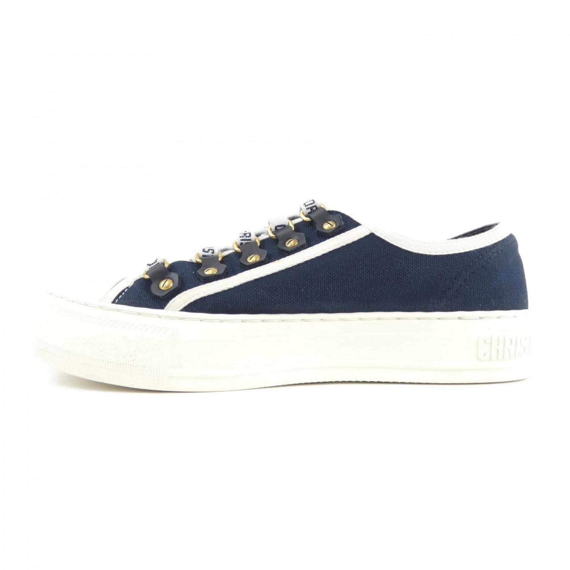 Christian Dior Navy White Sneakers (Pre-Owned)