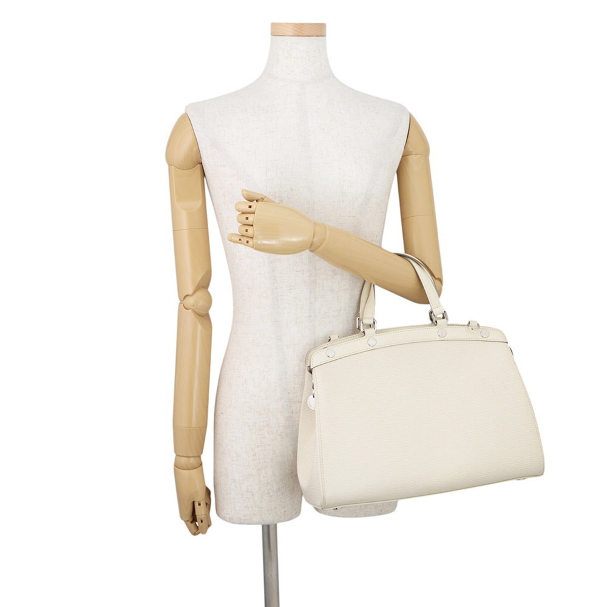 Louis Vuitton Epi Lv Off White Monogram Monogram Handbag Shoulder Bag (Pre-Owned)
