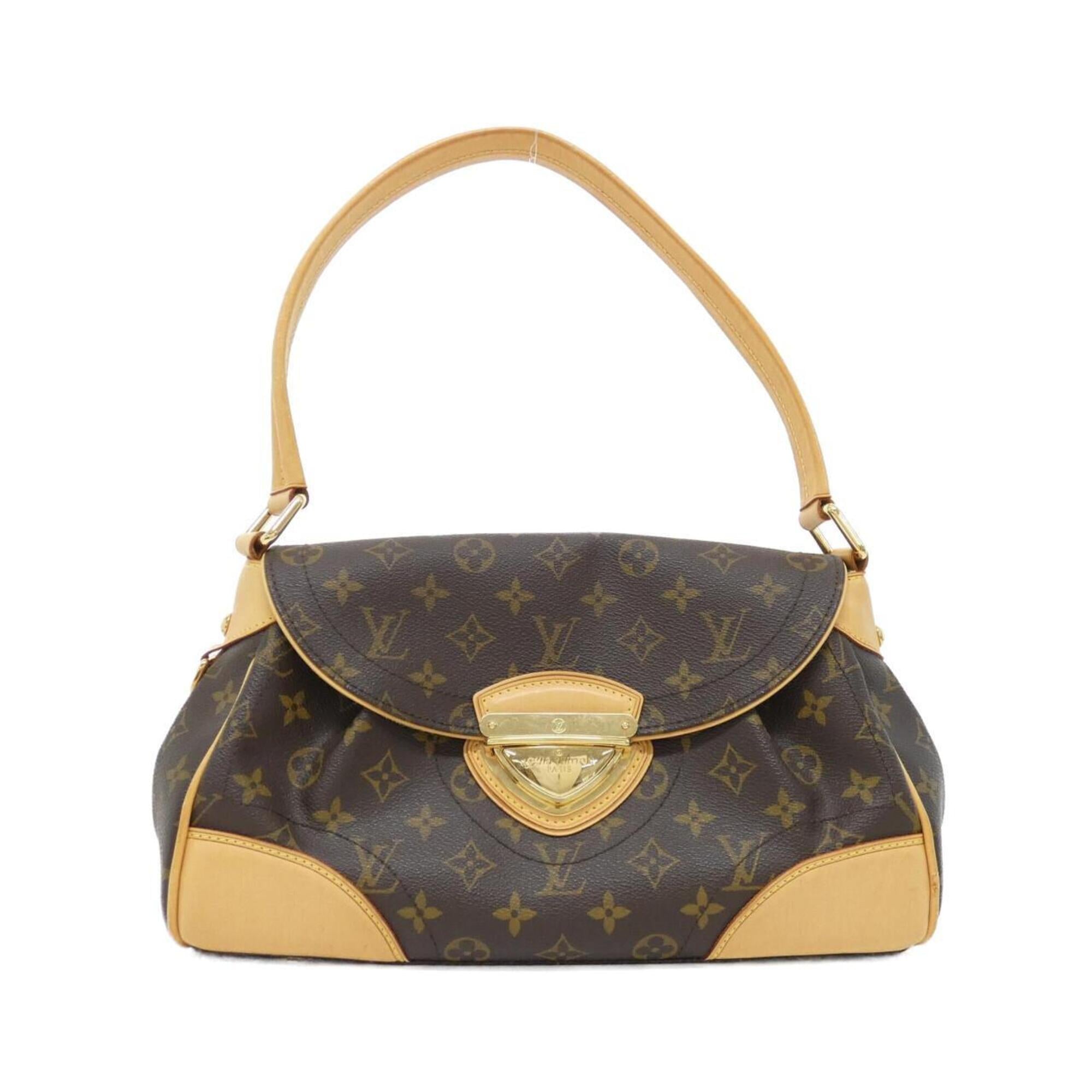 Louis Vuitton Monogram Marron Coated Canvas Shoulder Bag (Pre-Owned)