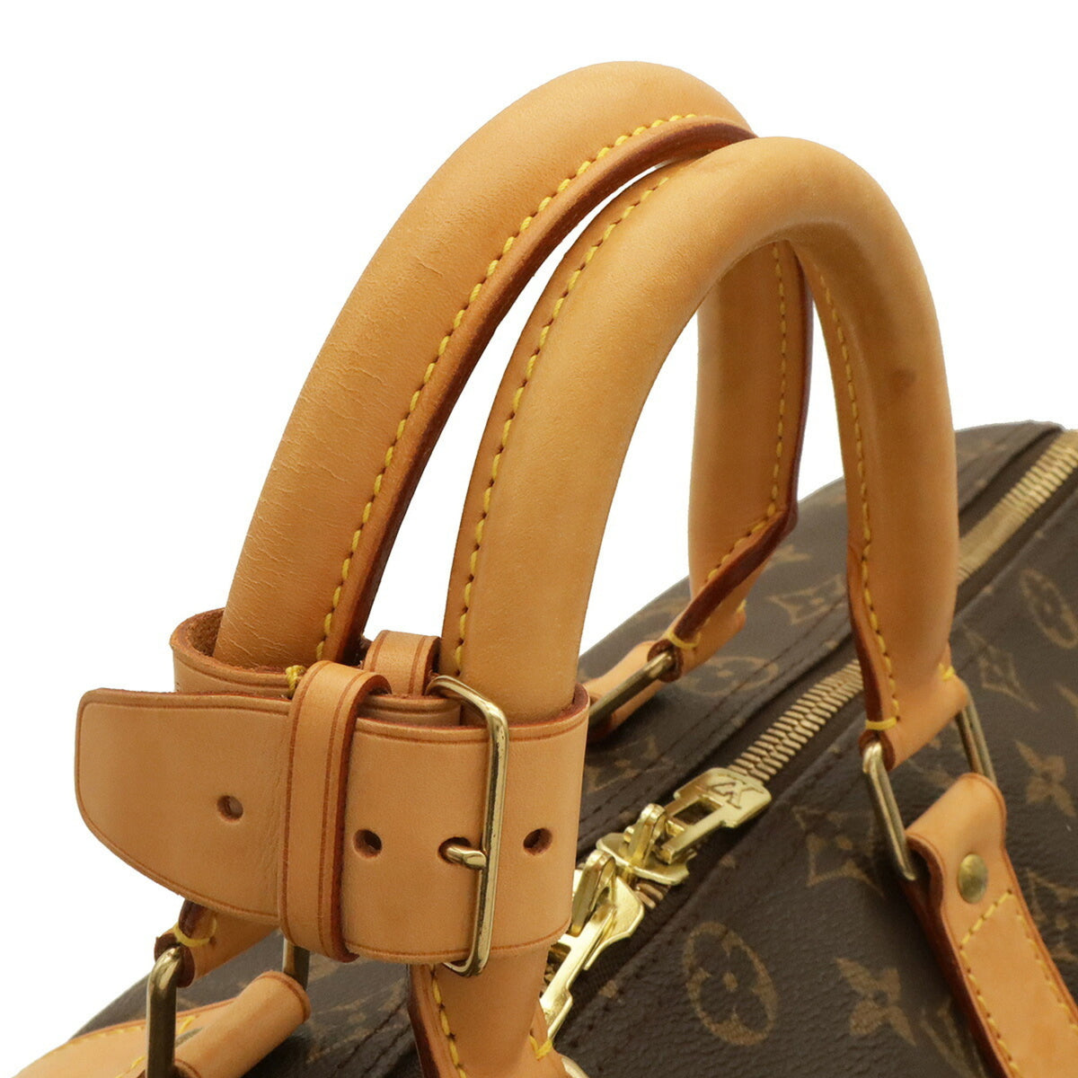 Louis Vuitton Brown Monogram Monogram Boston Bag Handbag Shoulder Bag (Pre-Owned)