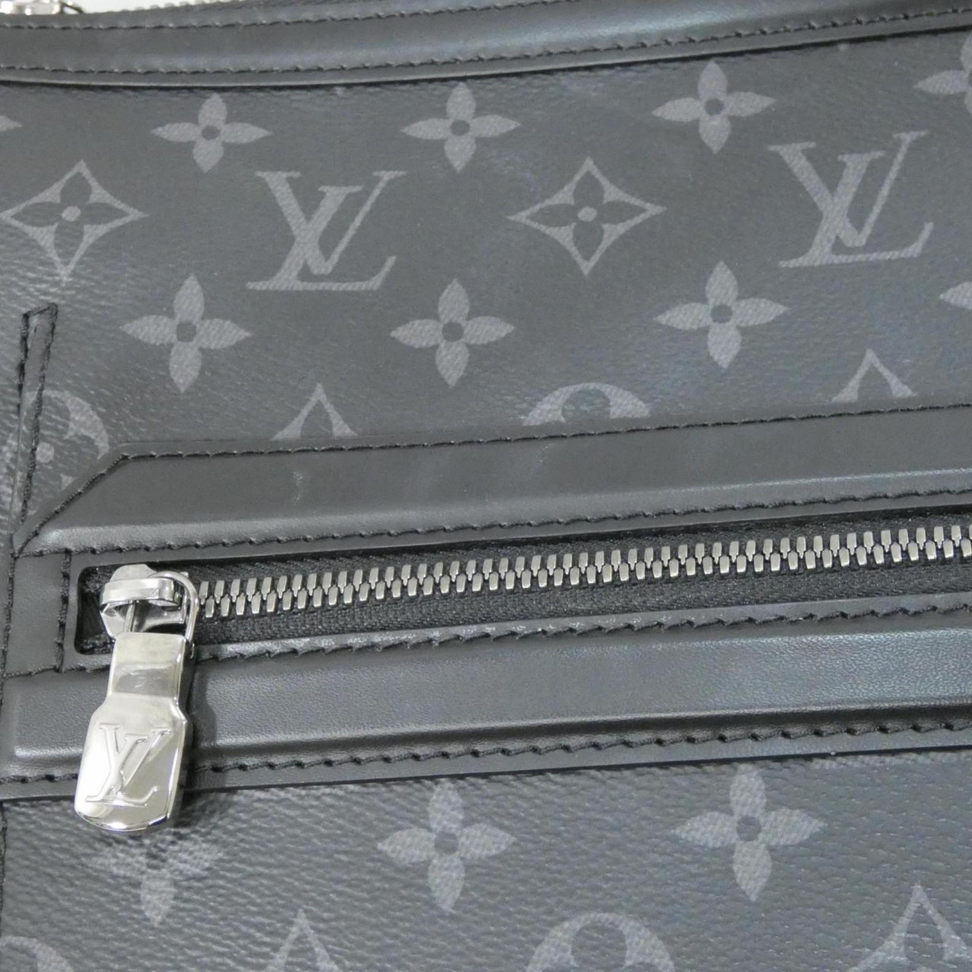 Louis Vuitton Black Coated Canvas Shoulder Bag (Pre-Owned)
