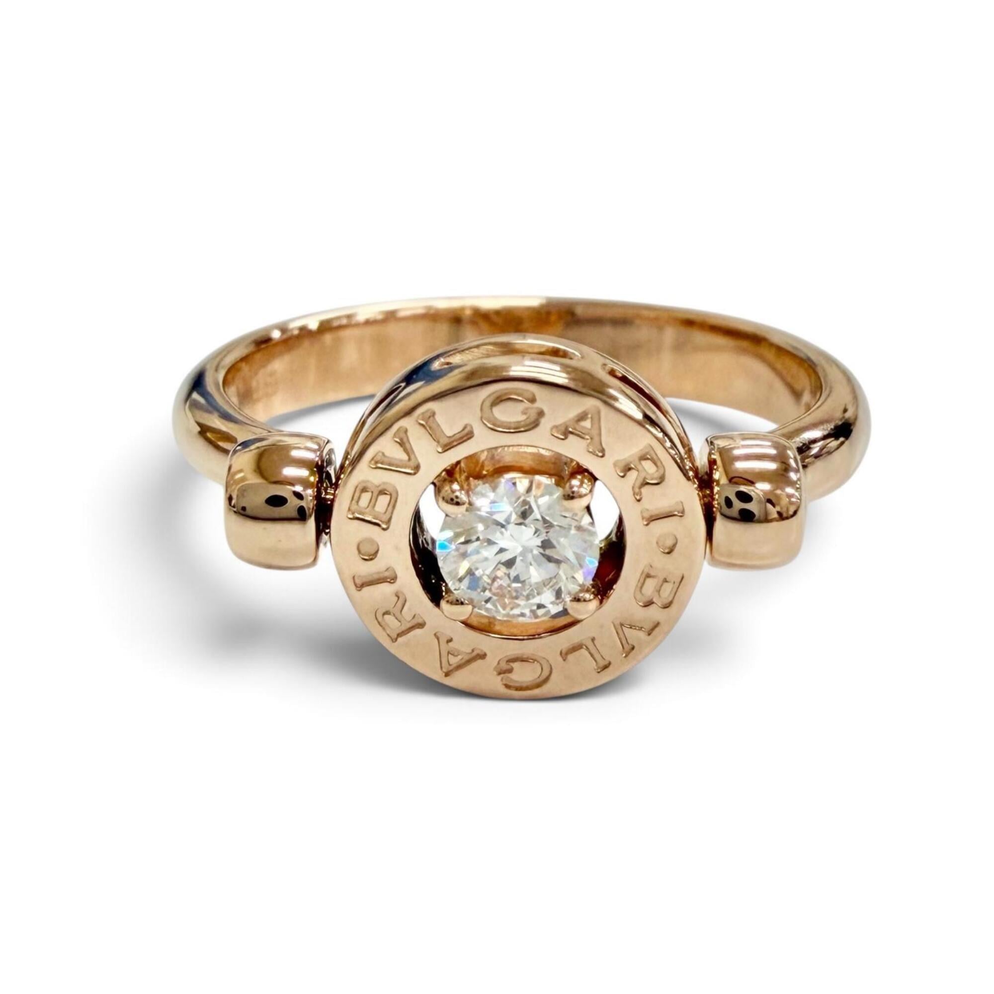 Bvlgari Pink Gold Pink Gold (18K) Band Ring (Pre-Owned)