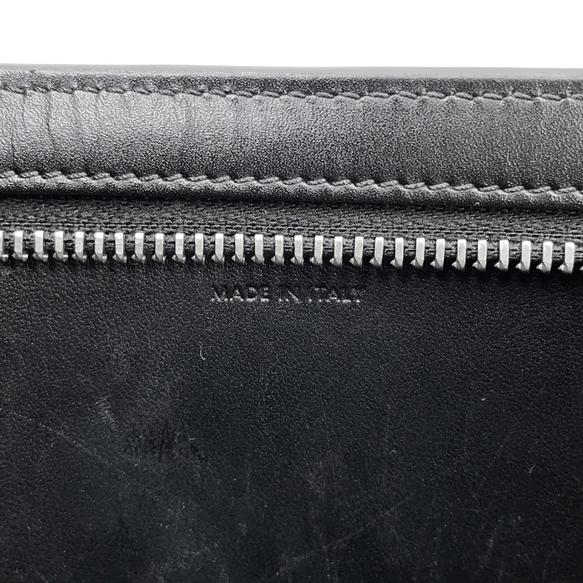 Celine Black Leather Clutch Bag (Pre-Owned)