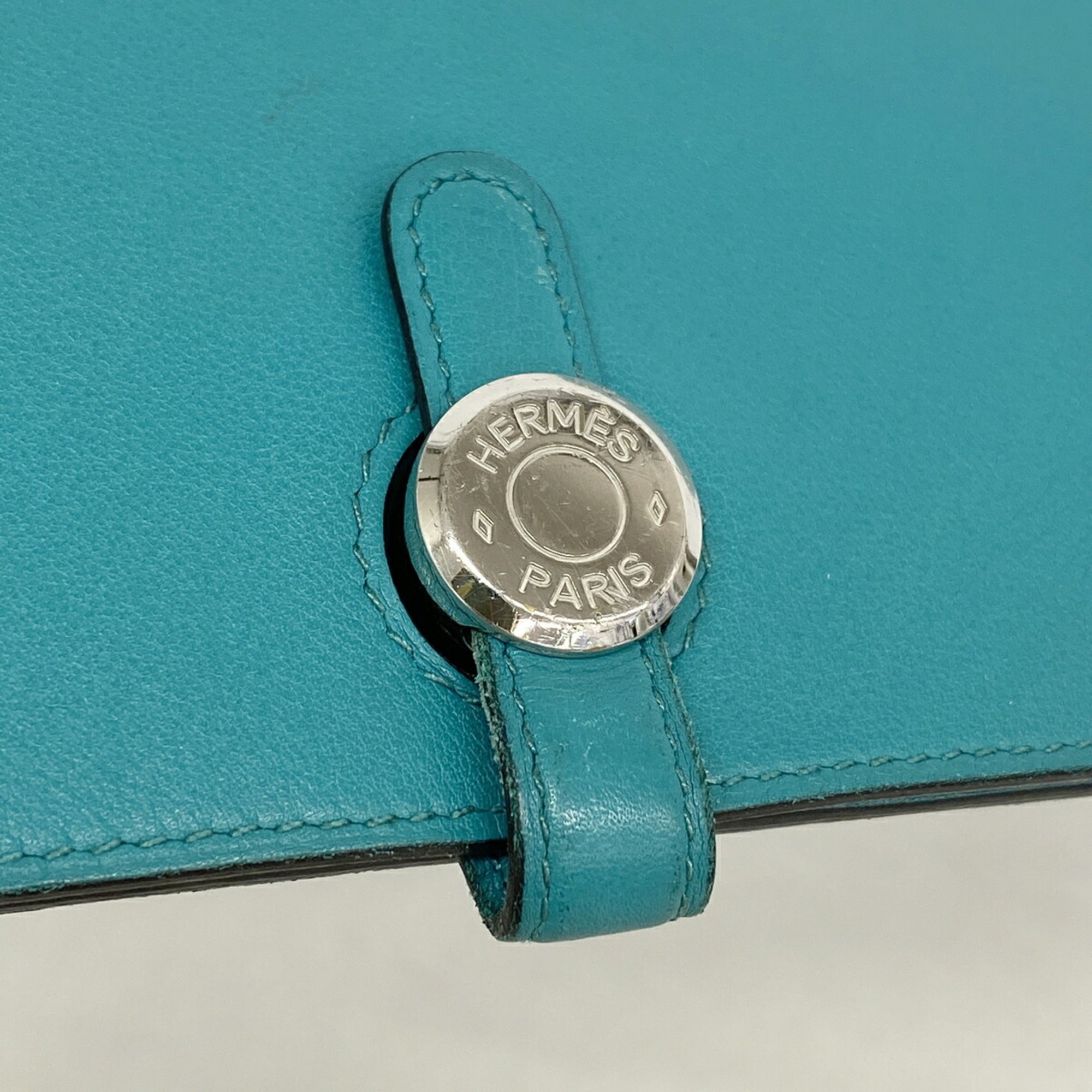 Hermes Green Swift Leather Long Wallet (Bi-Fold) (Pre-Owned)