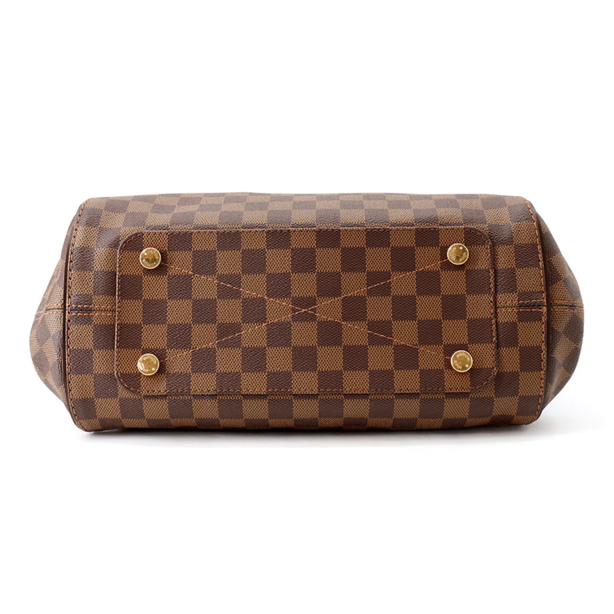 Louis Vuitton Damier Brown Damier Canvas Ebene Shoulder Bag Tote Bag (Pre-Owned)