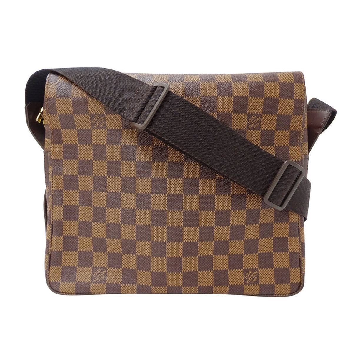 Louis Vuitton Brown Galle Damier Canvas Handbag Shoulder Bag (Pre-Owned)