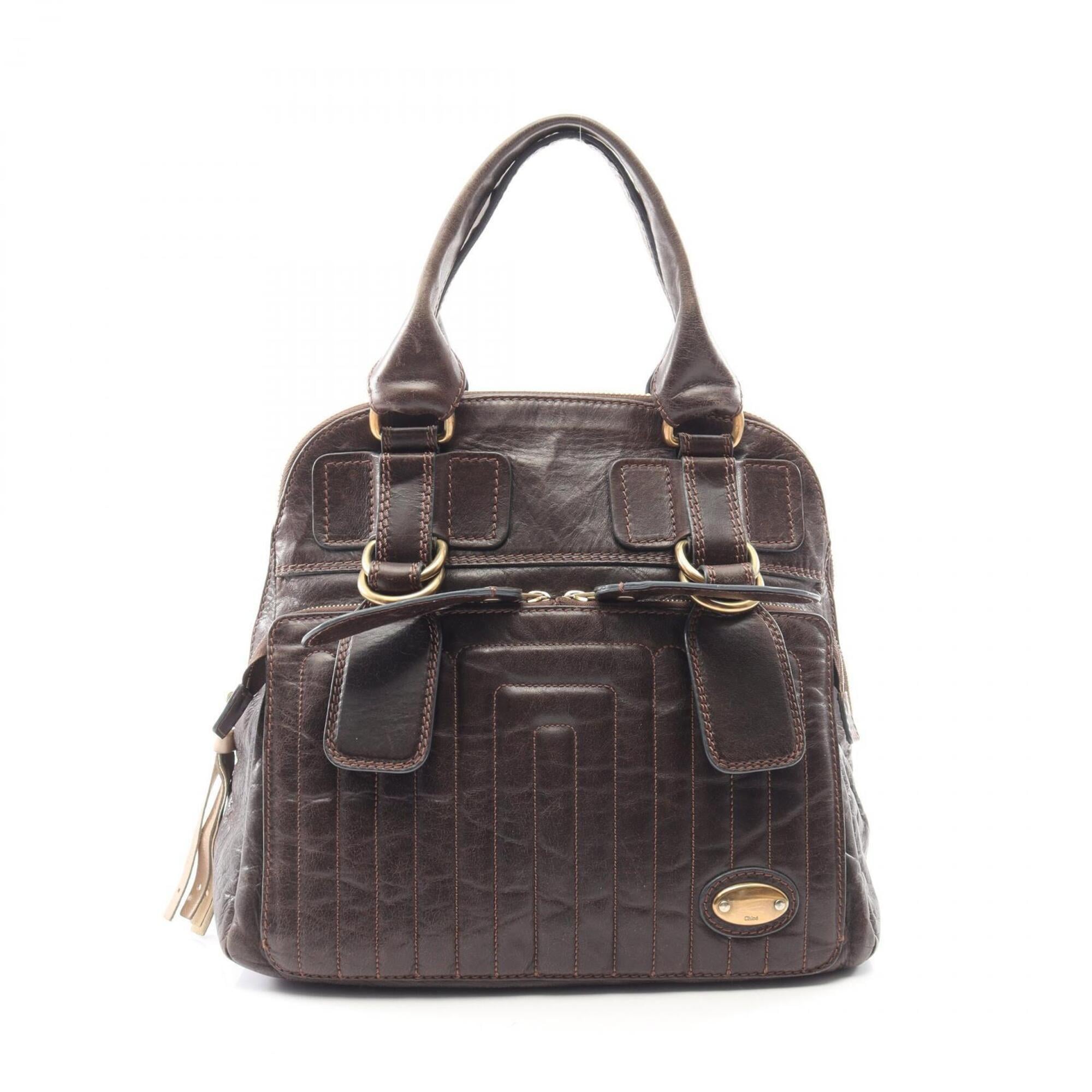 Chloé Brown Leather Handbag (Pre-Owned)