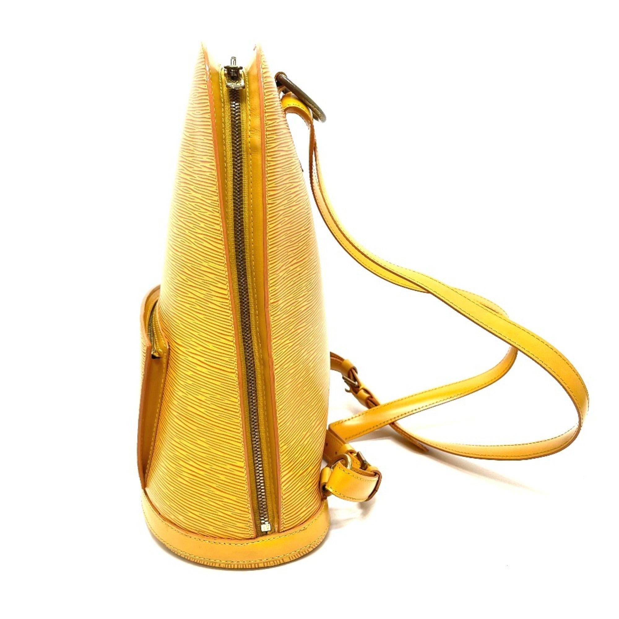 Louis Vuitton Epi Yellow Epi Leather Backpack (Pre-Owned)
