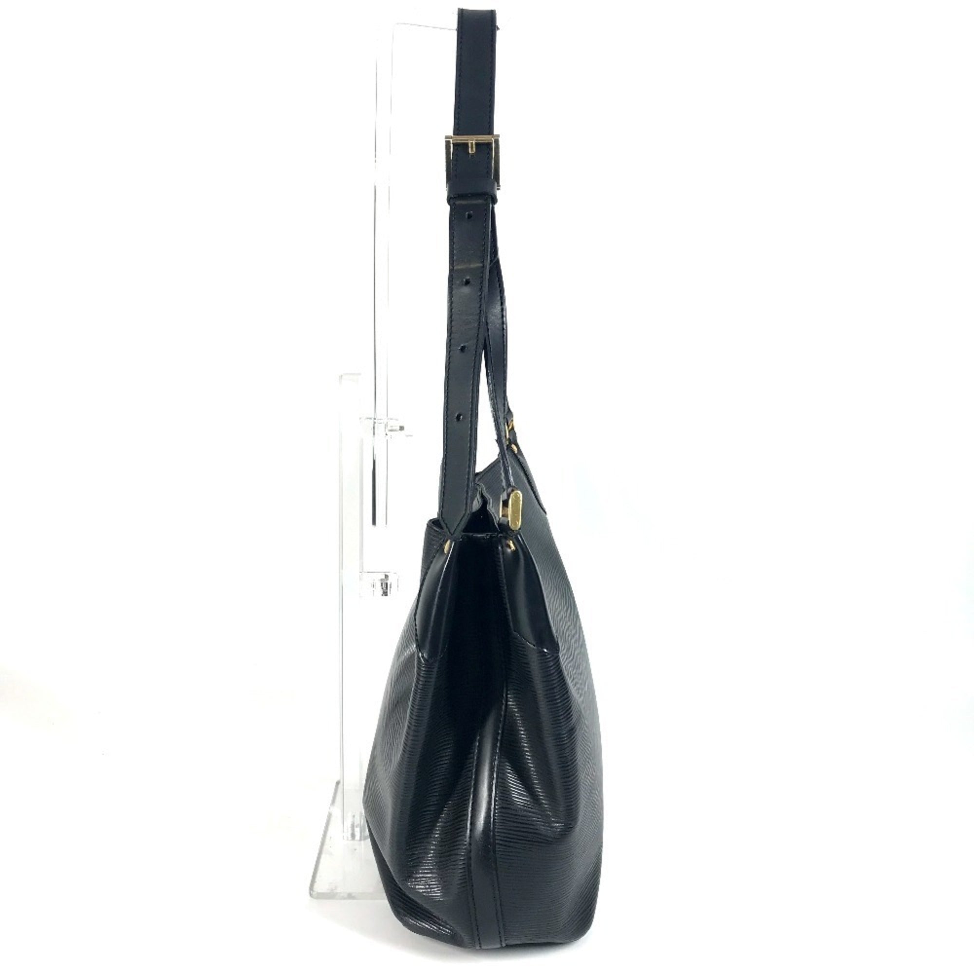 Louis Vuitton Epi Black Noir Epi Leather Shoulder Bag (Pre-Owned)