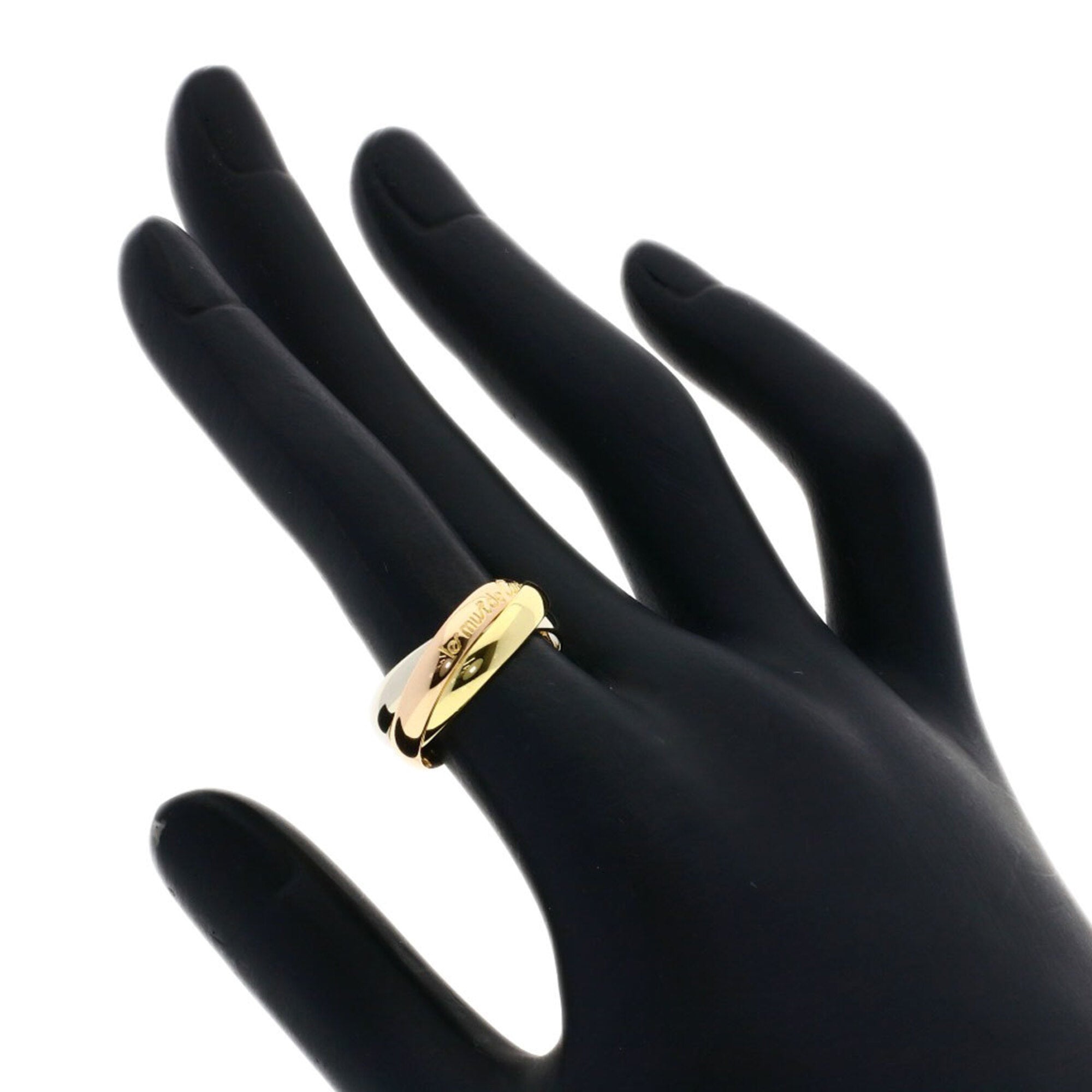 Cartier Yellow Gold (18K) Pink Gold (18K) White Gold (18K) Band Ring (Pre-Owned)