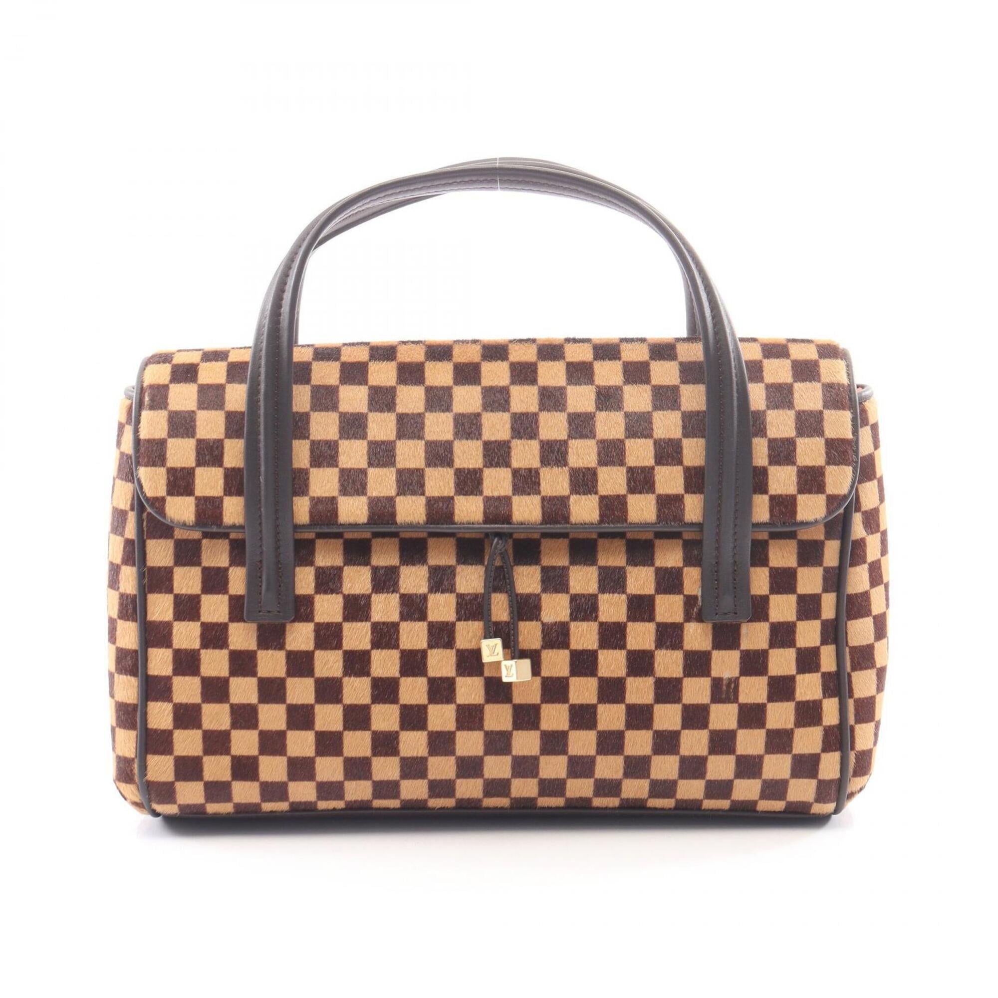 Louis Vuitton Brown Leather Handbag (Pre-Owned)