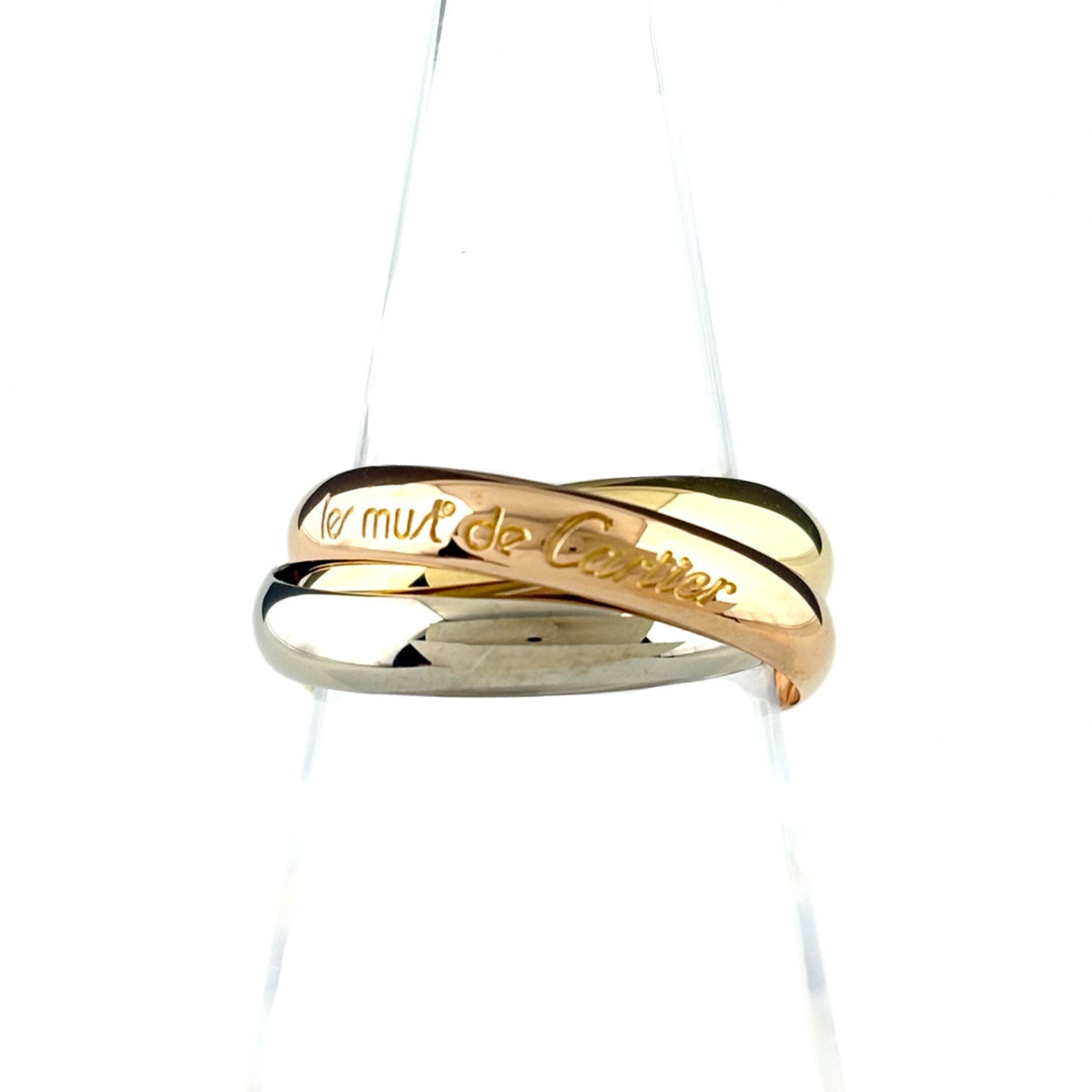 Cartier Yellow Gold (18K) Pink Gold (18K) White Gold (18K) Band Ring (Pre-Owned)