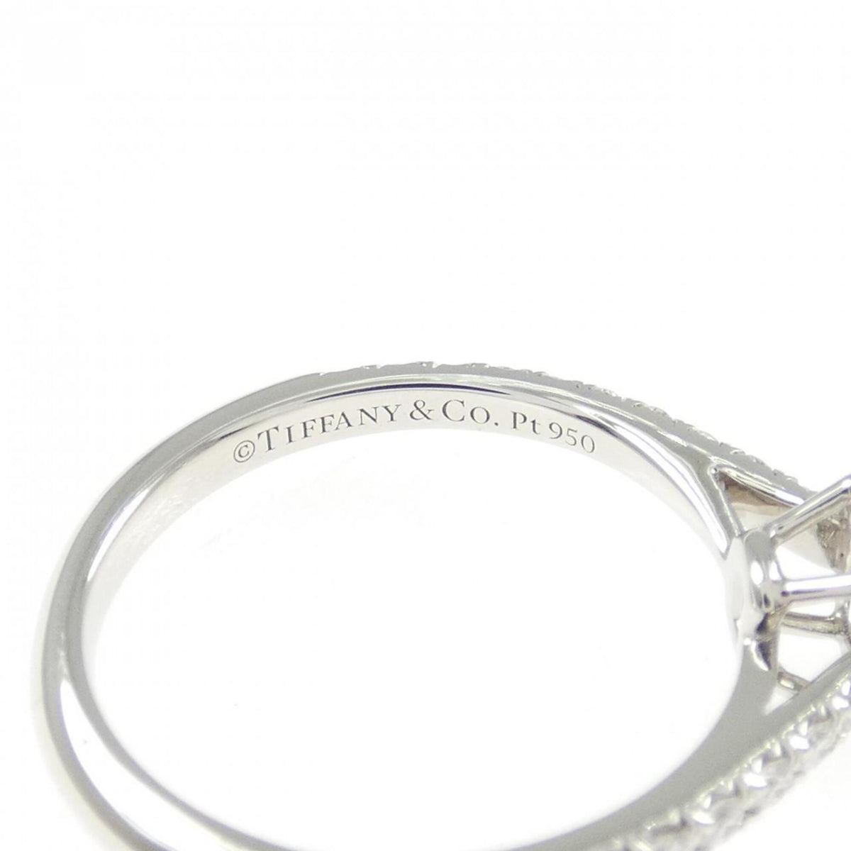 Tiffany Platinum 950 Band Ring (Pre-Owned)