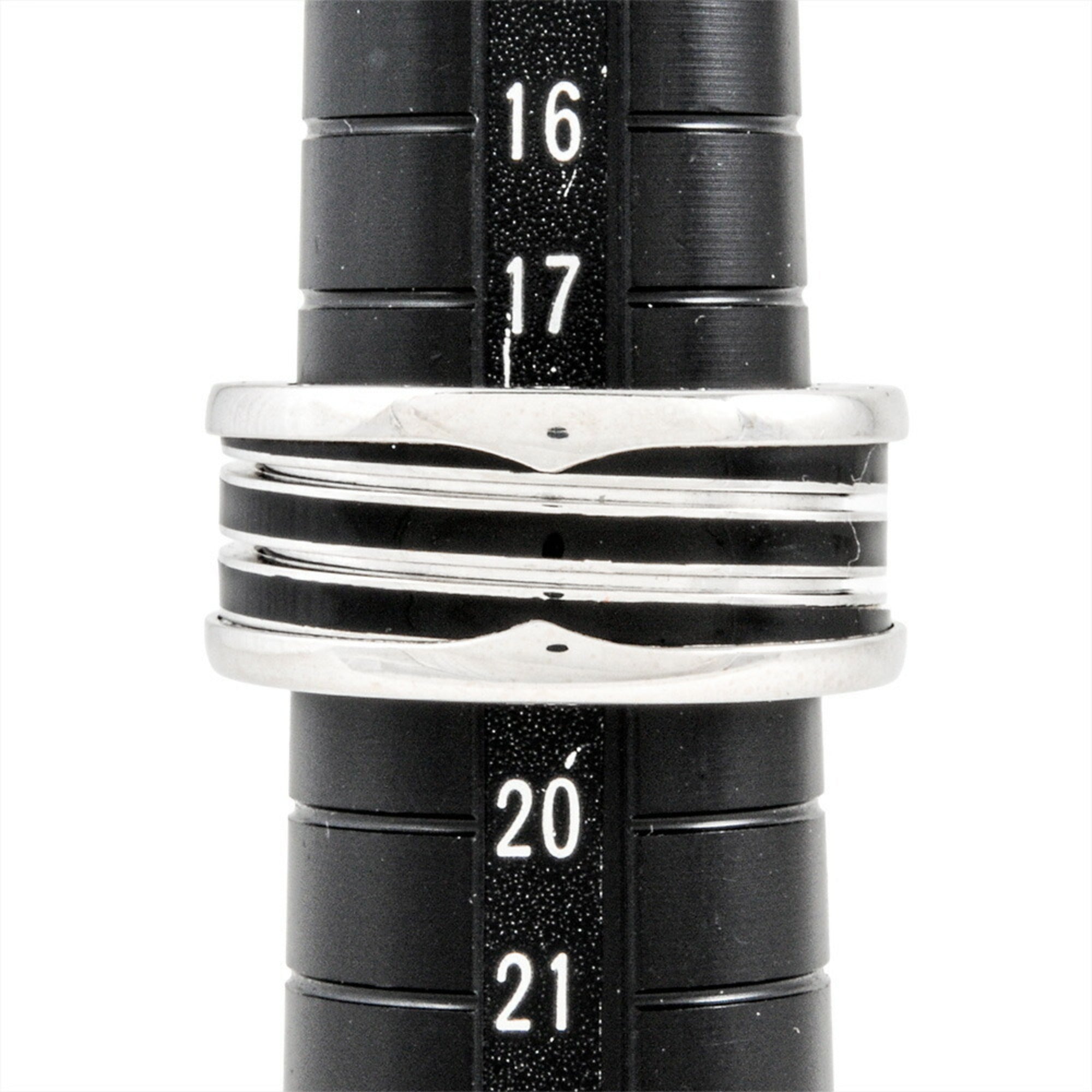 Bvlgari B.Zero1 Black Enamel Lacquer Band Ring (Pre-Owned)