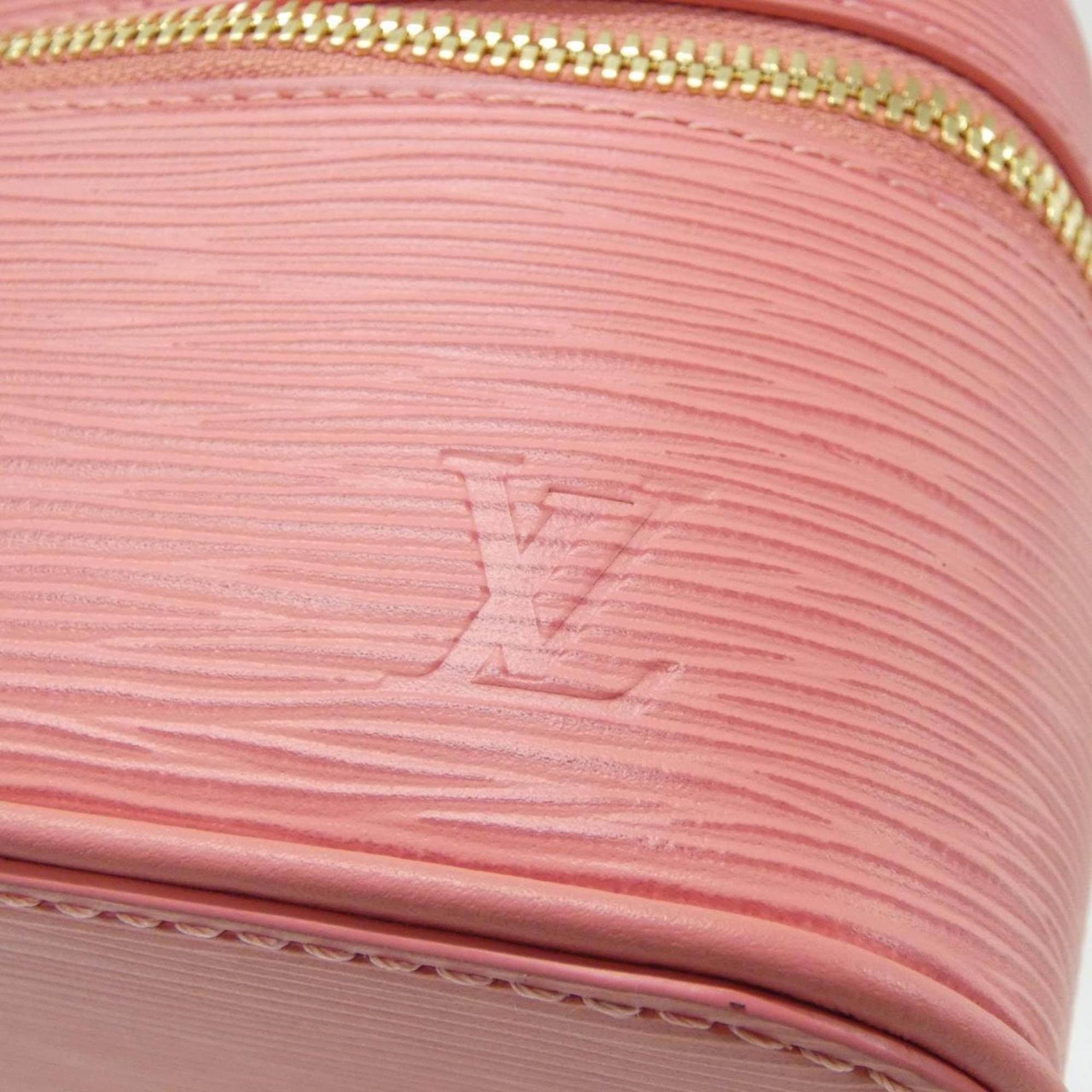 Louis Vuitton Pink Leather Pouch (Pre-Owned)