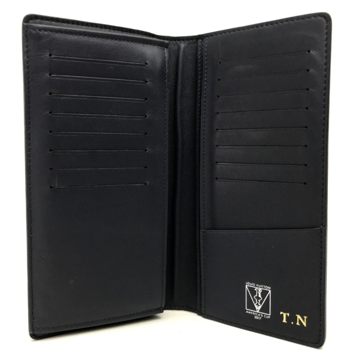 Louis Vuitton White Other Long Wallet (Bi-Fold) (Pre-Owned)