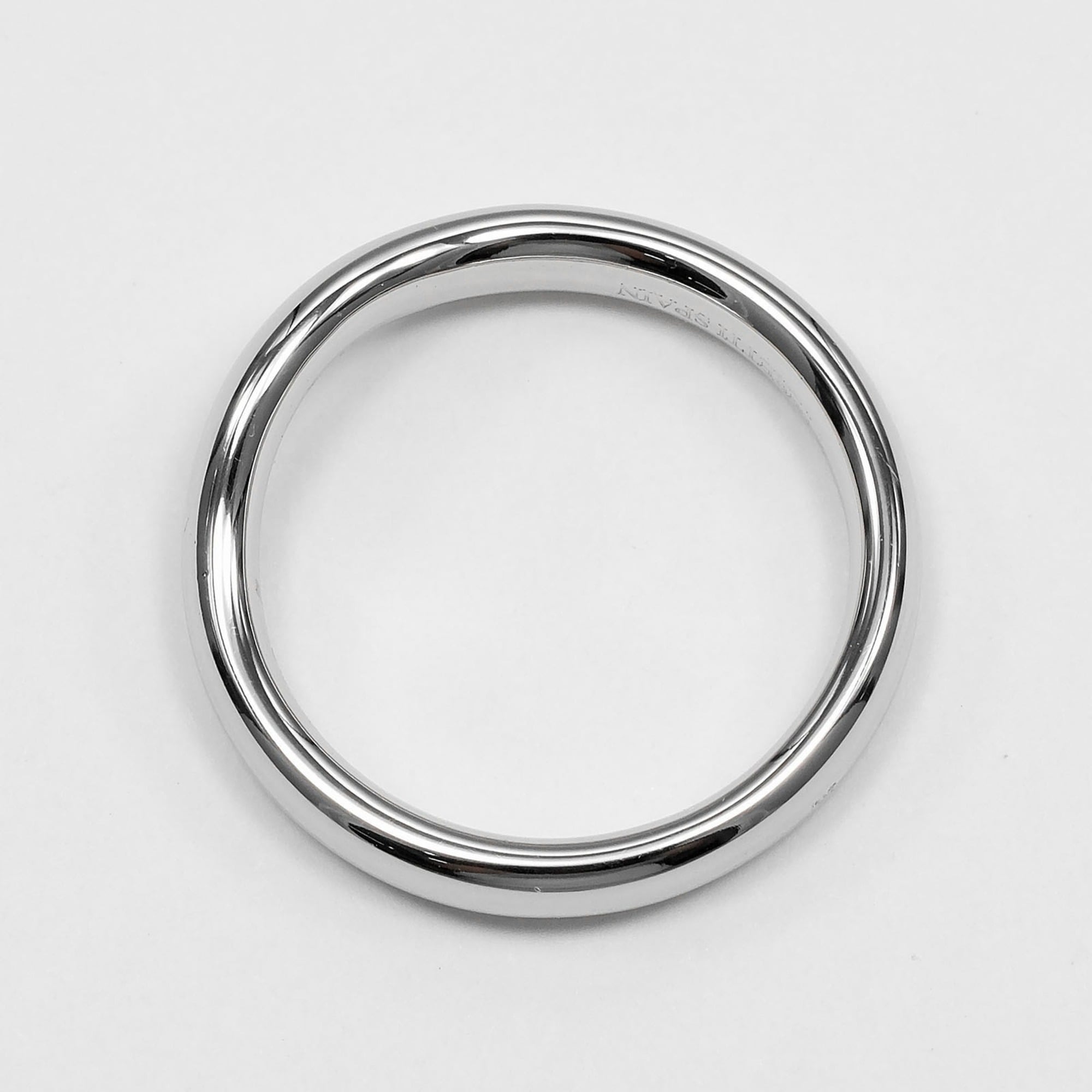 Tiffany Platinum Platinum 950 Band Ring (Pre-Owned)