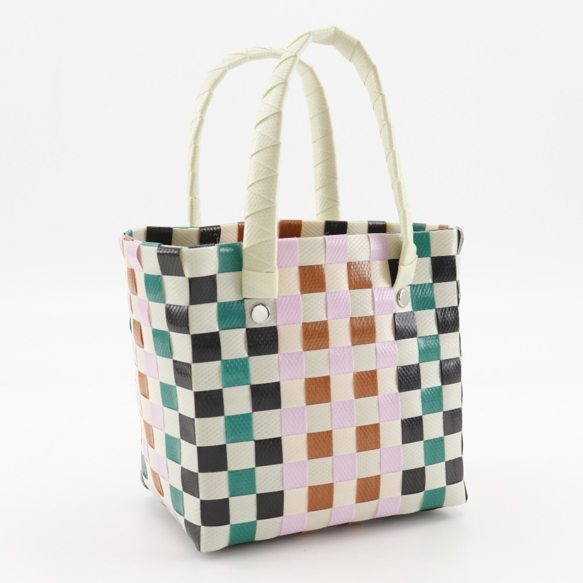 Marni Multi-Color White Polypropylene Basket Handbag (Pre-Owned)