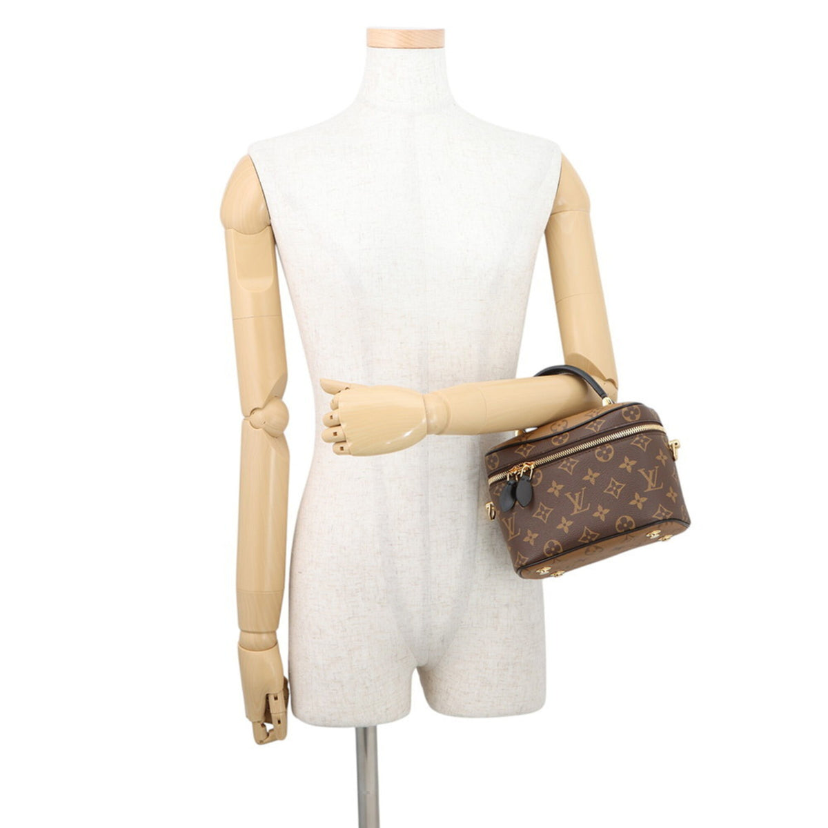 Louis Vuitton Monogram Reverse Noir Monogram Reverse Monogram Handbag Shoulder Bag (Pre-Owned)