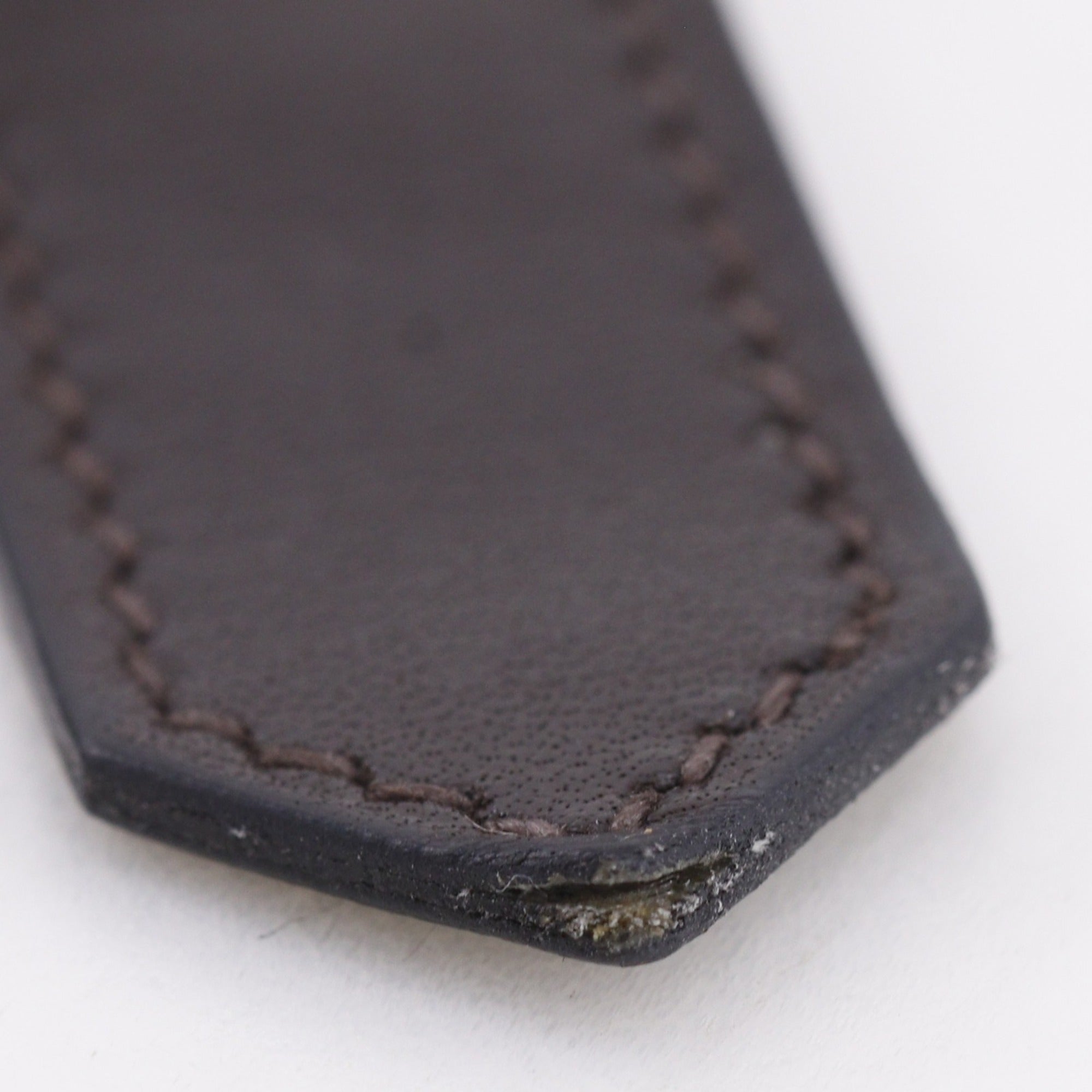 Hermes Brown Box Calf Leather Long Wallet (Bi-Fold) (Pre-Owned)
