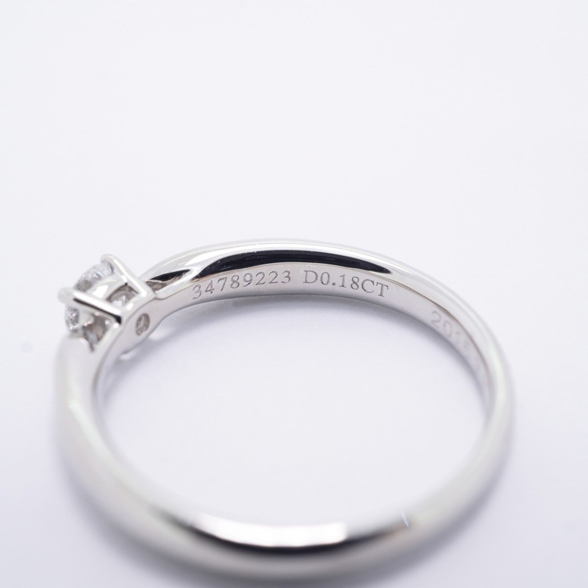 Tiffany Platinum 950 Band Ring (Pre-Owned)