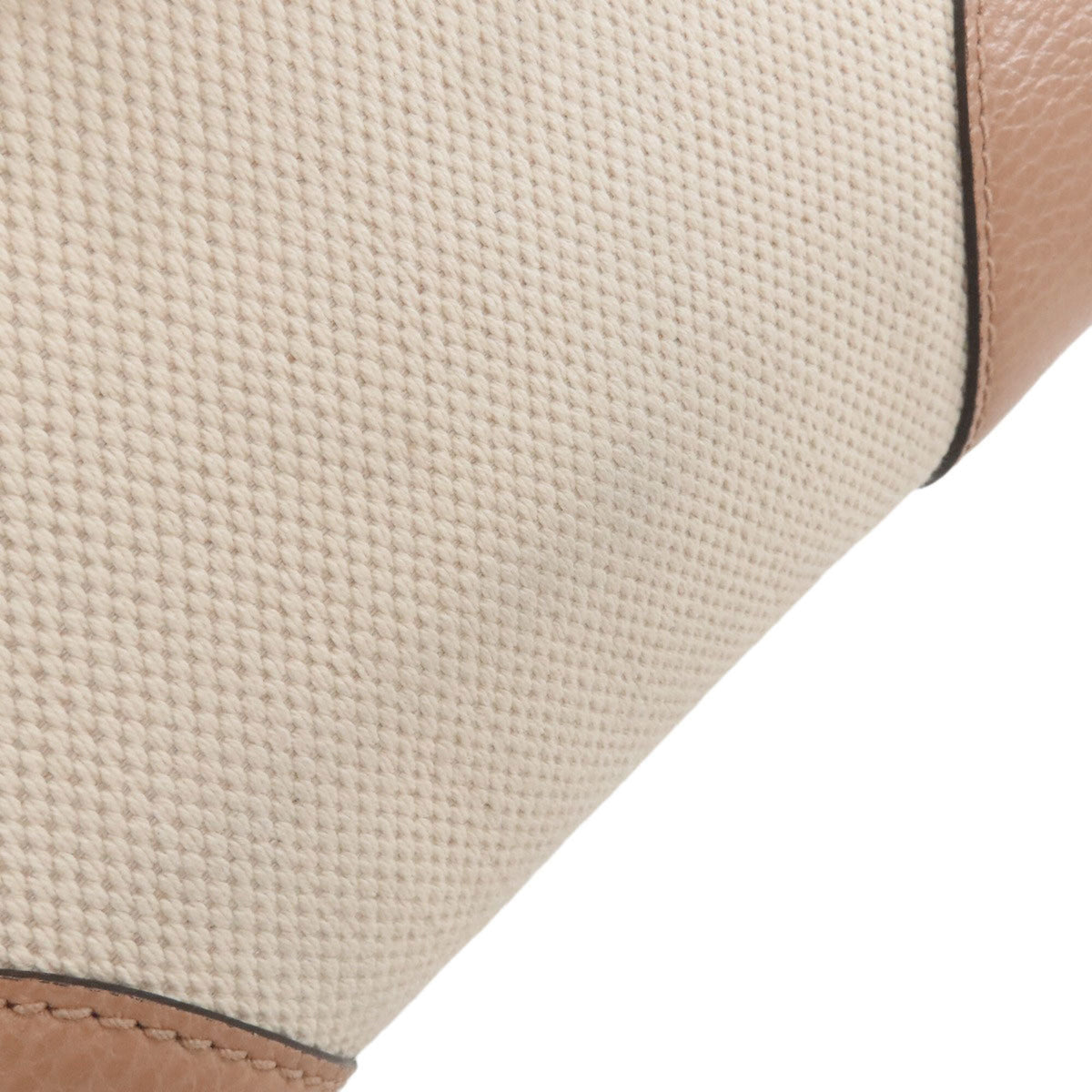 Gucci Beige Canvas Tote Bag (Pre-Owned)