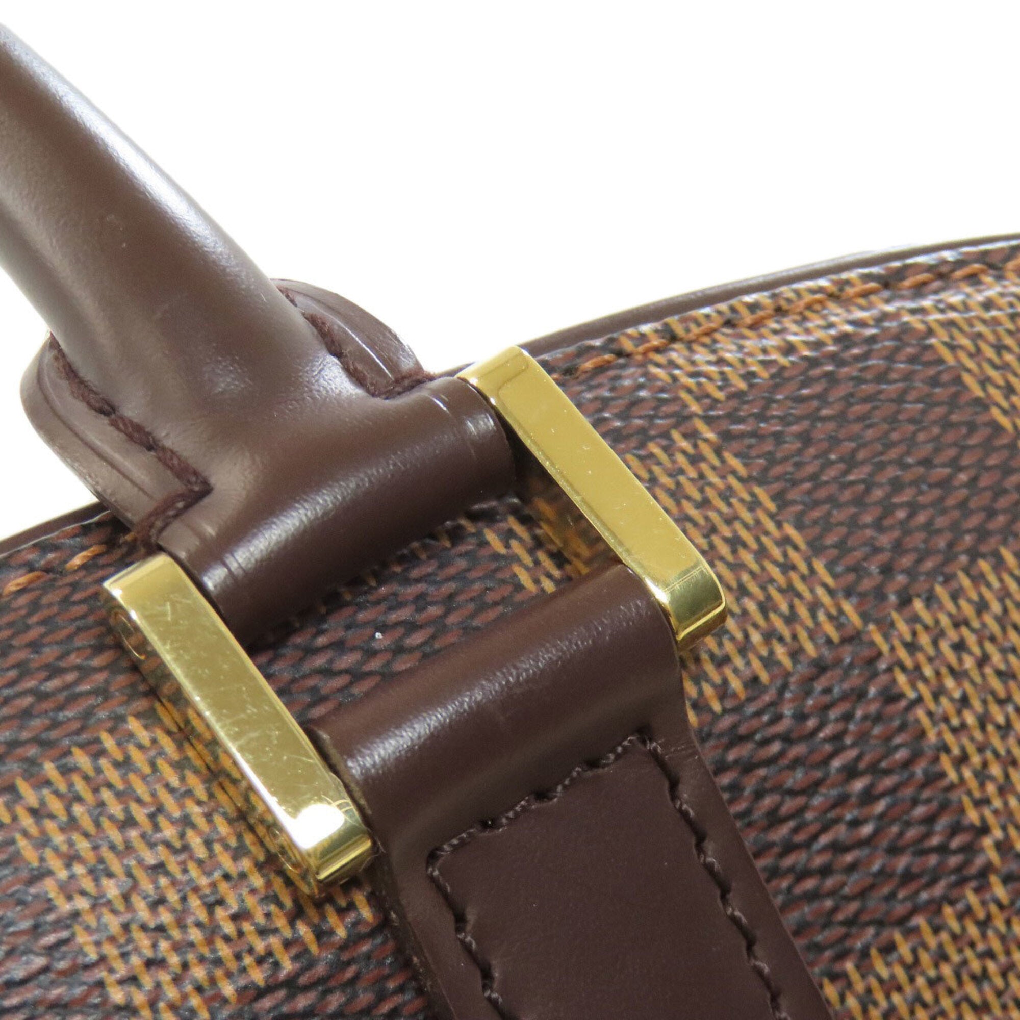 Louis Vuitton Damier Damier Canvas Ebene Damier Canvas Handbag (Pre-Owned)