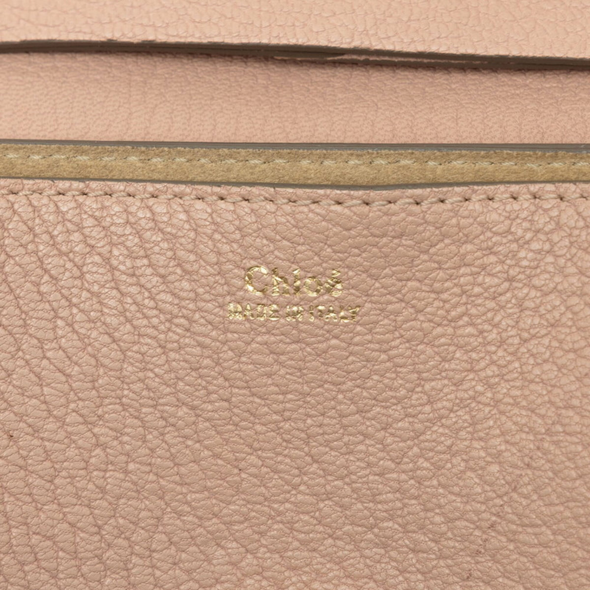 Chloé Pink Leather Shoulder Bag (Pre-Owned)
