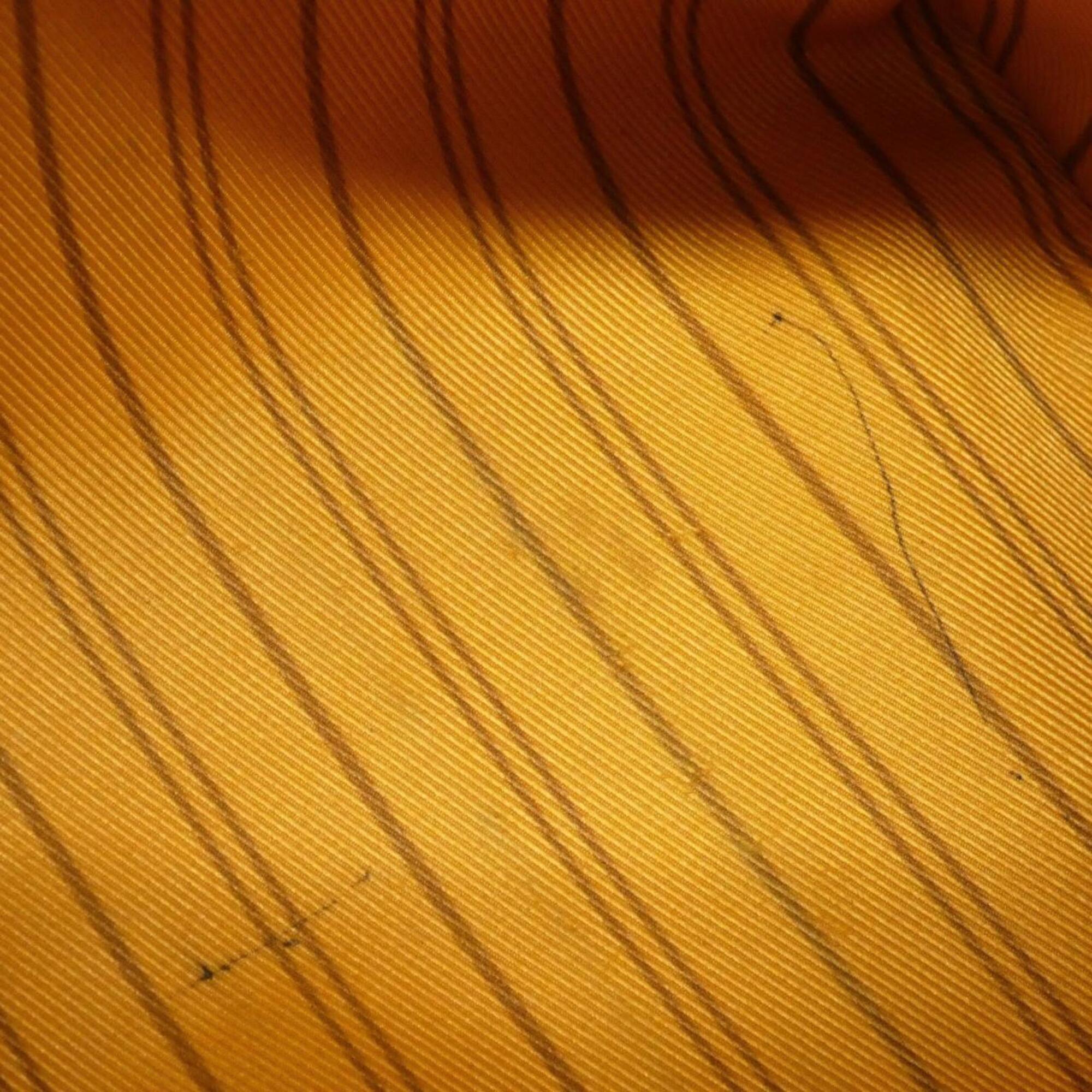 Louis Vuitton Brown Saffron Yellow Coated Canvas Boston Bag (Pre-Owned)