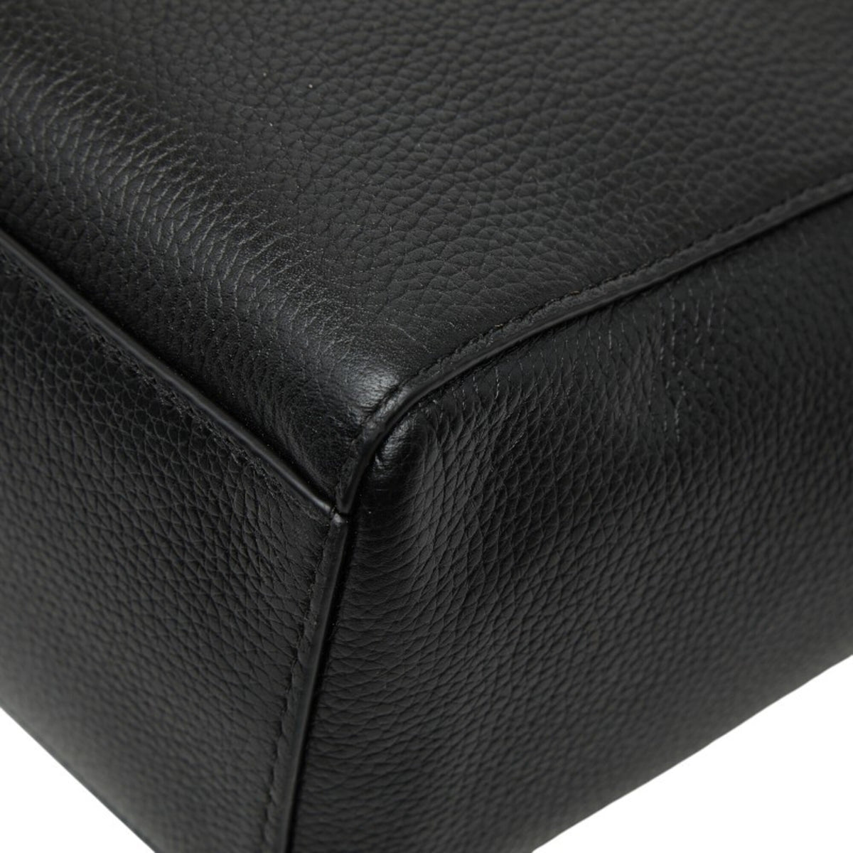 Michael Kors Black Leather Tote Bag (Pre-Owned)