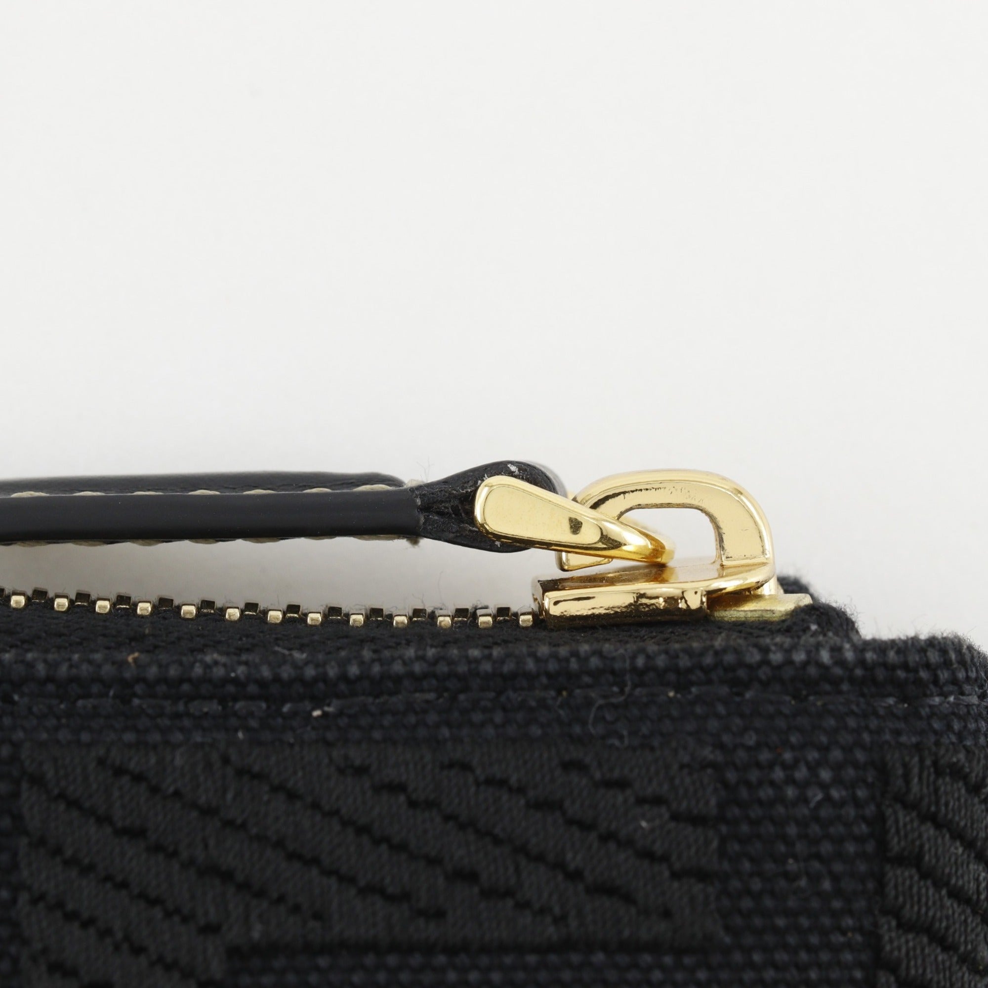 Fendi Black Cotton Pouch (Pre-Owned)