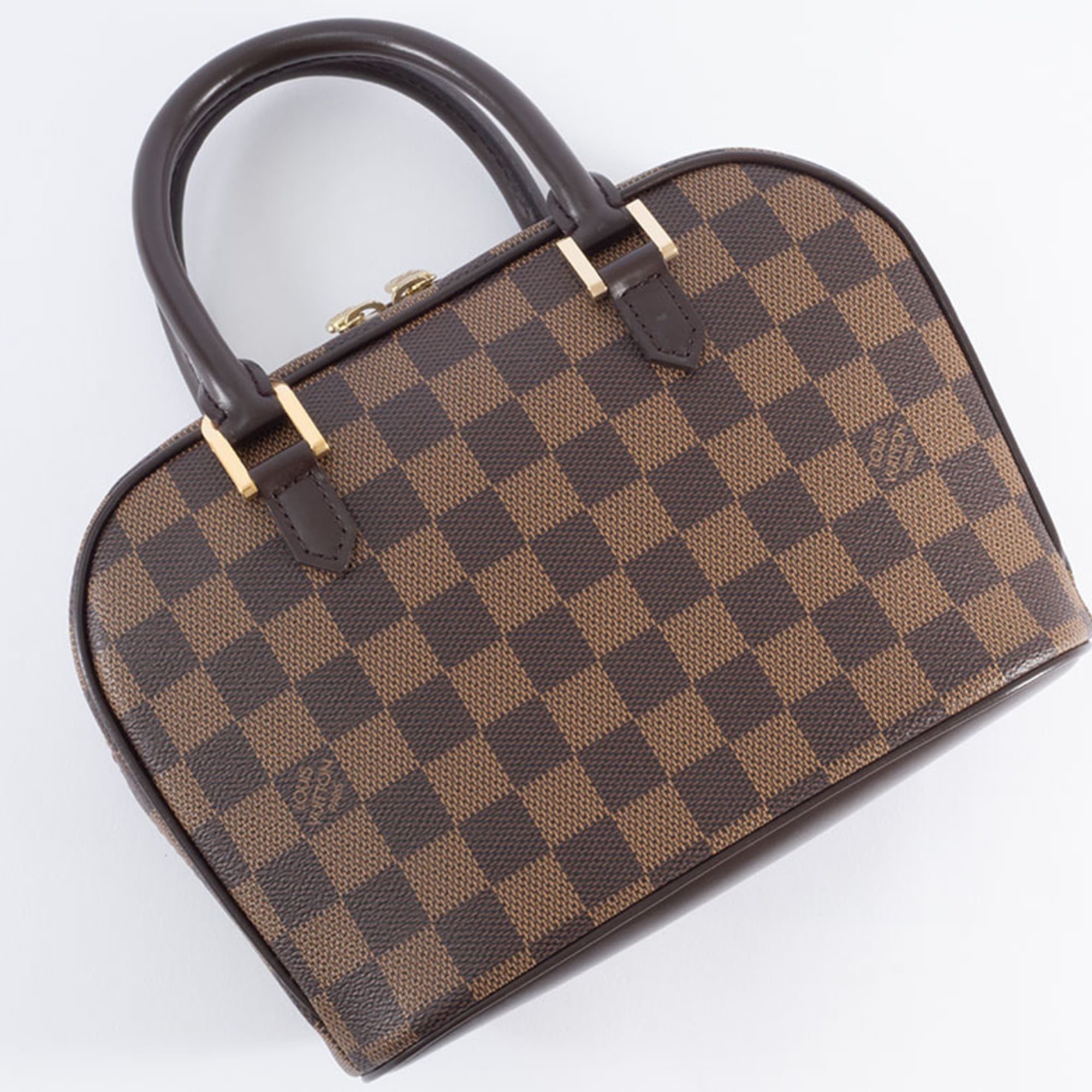 Louis Vuitton Damier Damier Canvas Ebene Handbag (Pre-Owned)