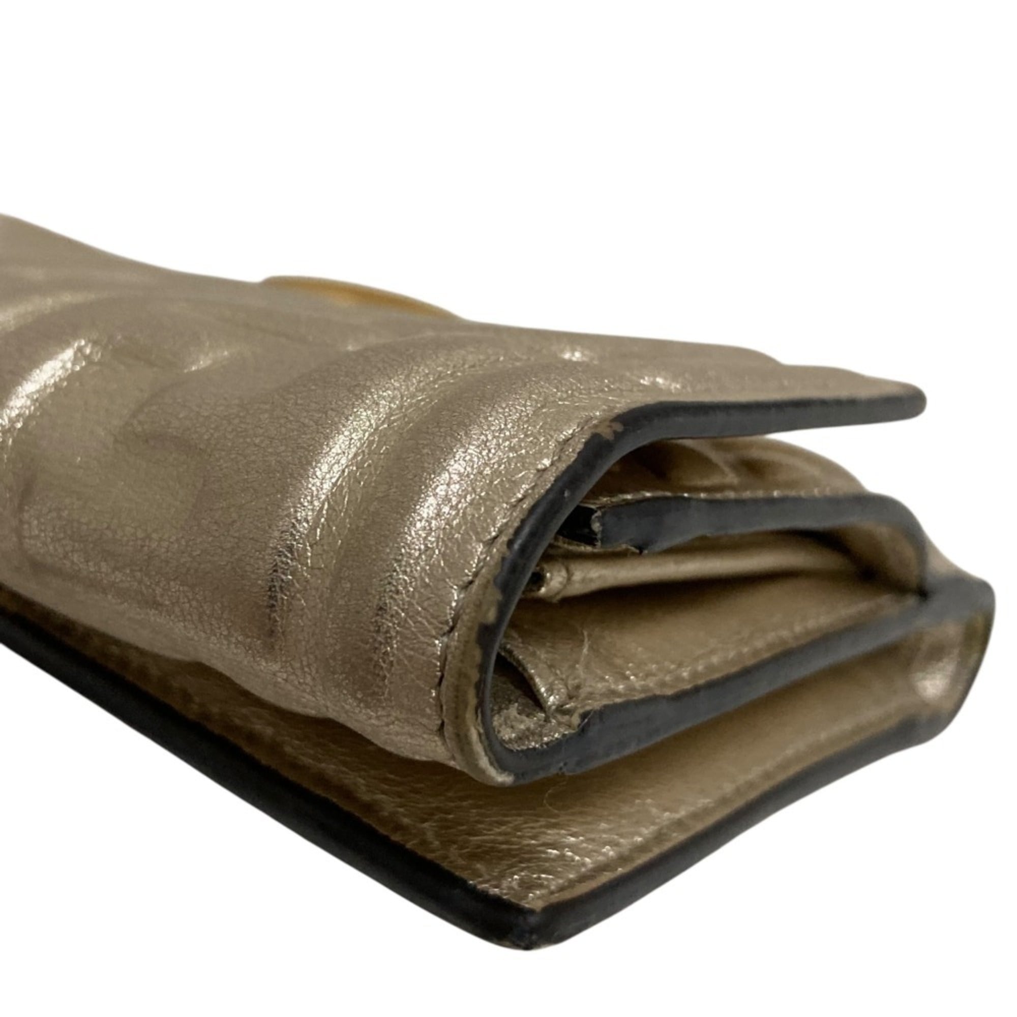 Fendi Gold Wallet (Bi-Fold) (Pre-Owned)