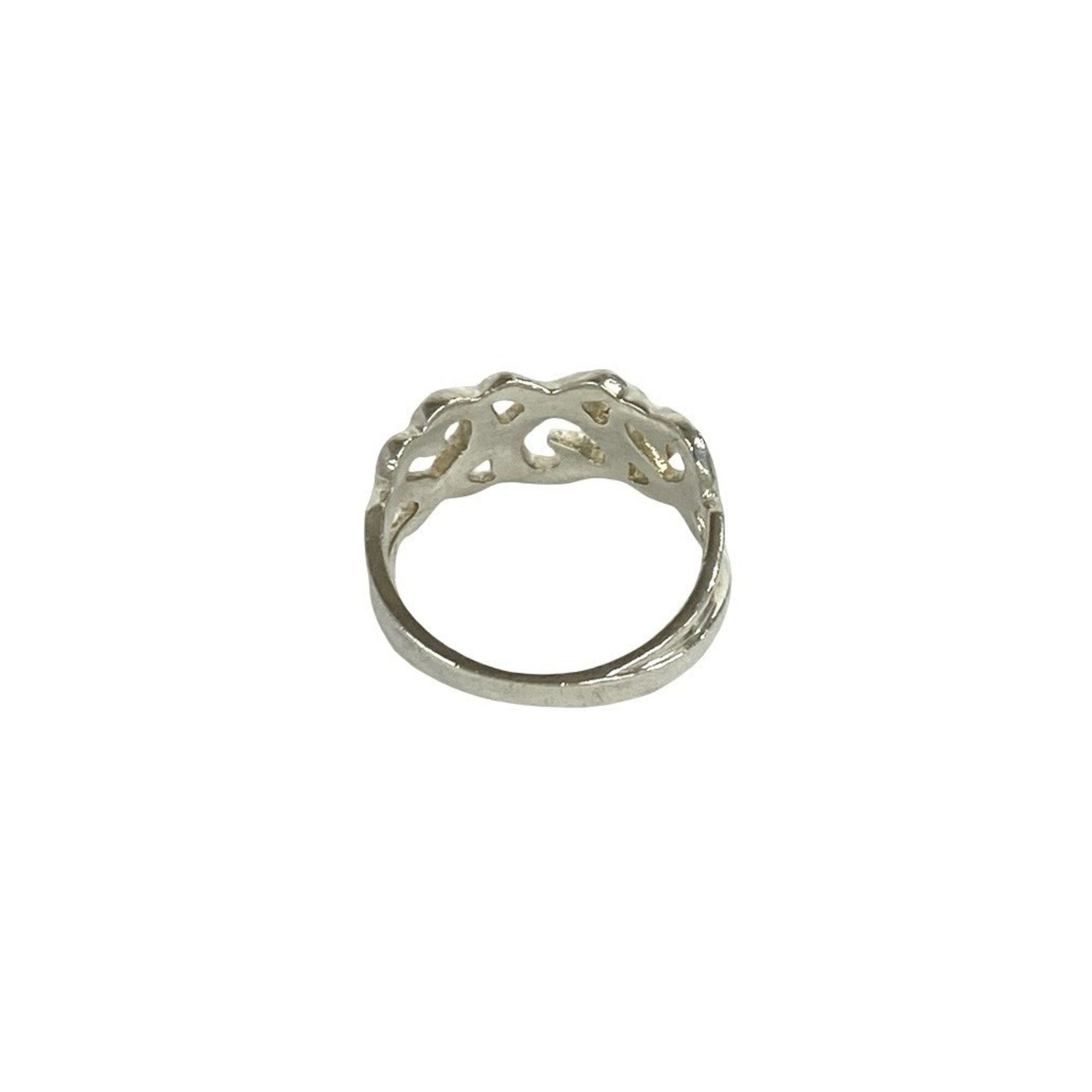 Tiffany Silver Silver 925 Band Ring (Pre-Owned)