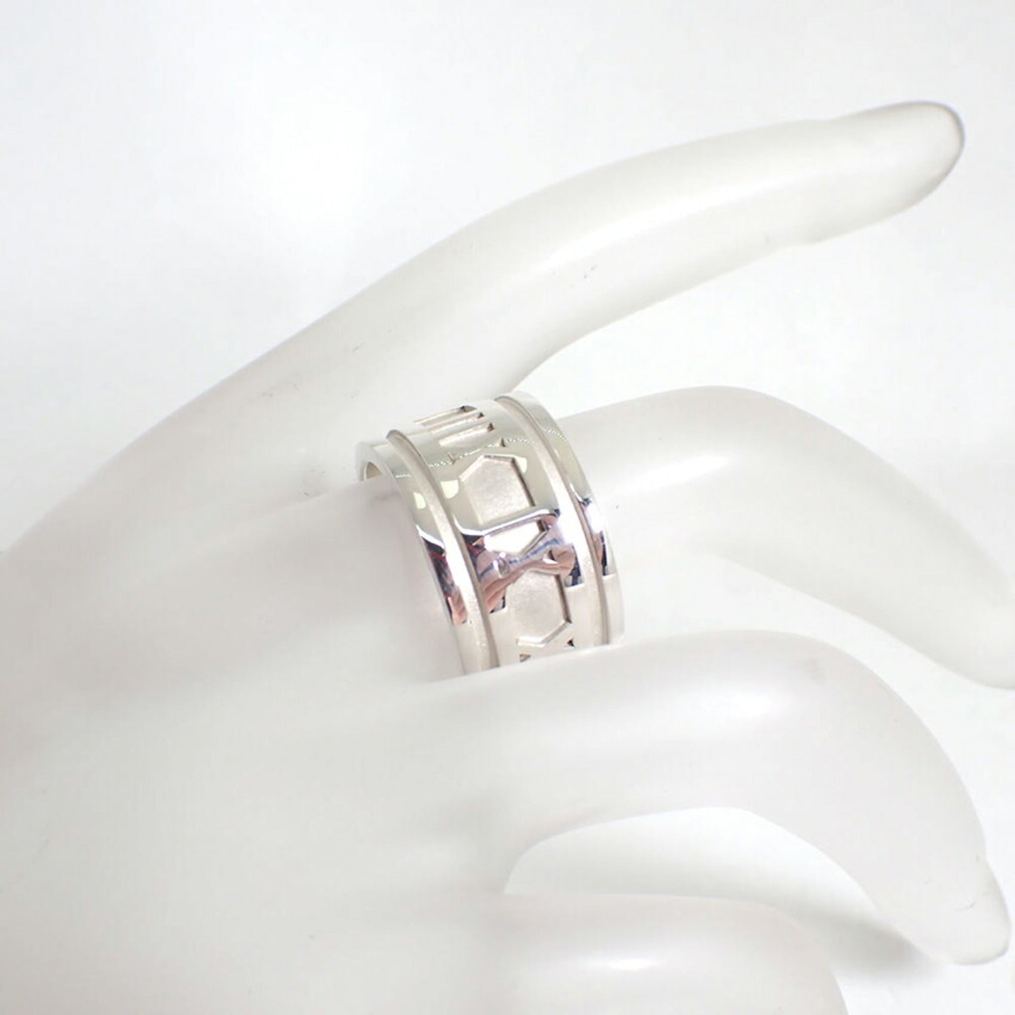 Tiffany Sterling Silver 925 Band Ring (Pre-Owned)