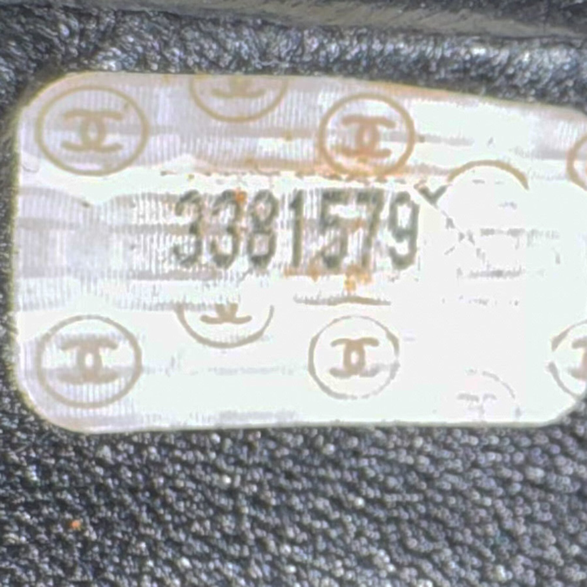 Chanel Black Leather Backpack (Pre-Owned)