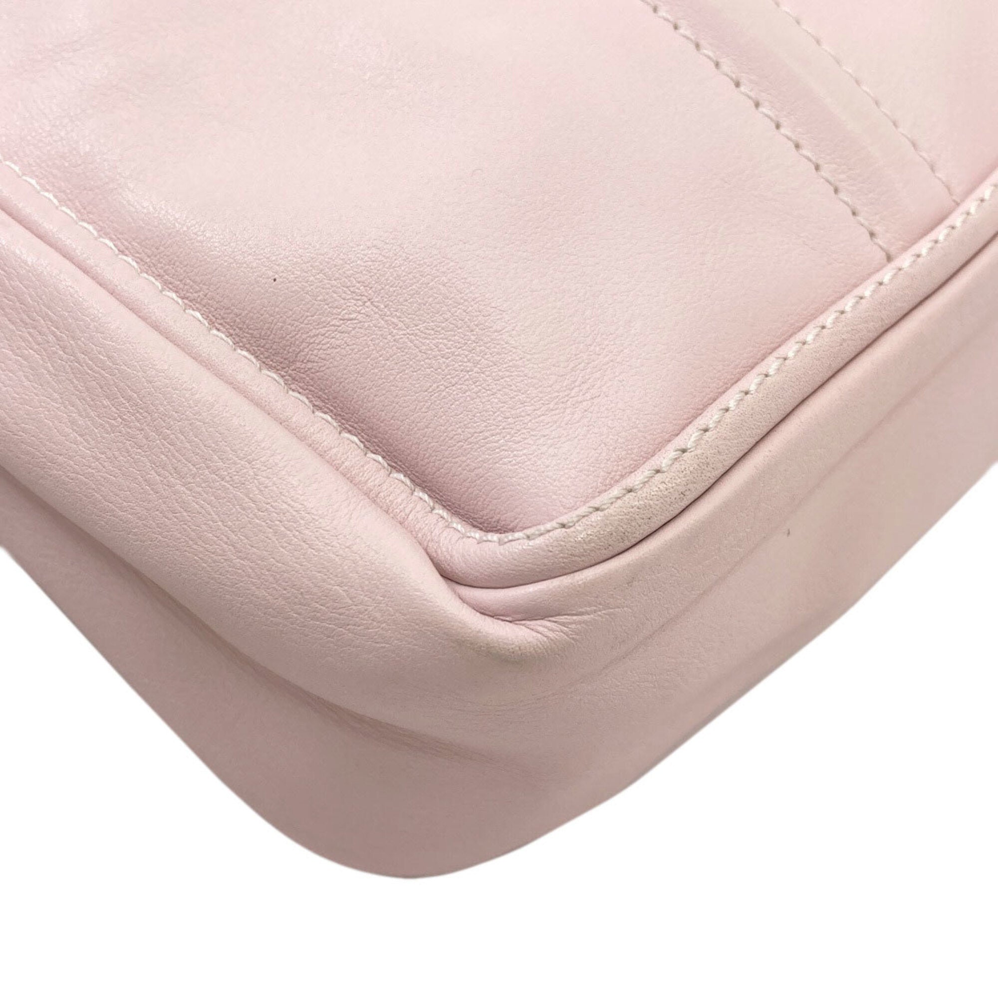 Longchamp Pink Leather Handbag (Pre-Owned)