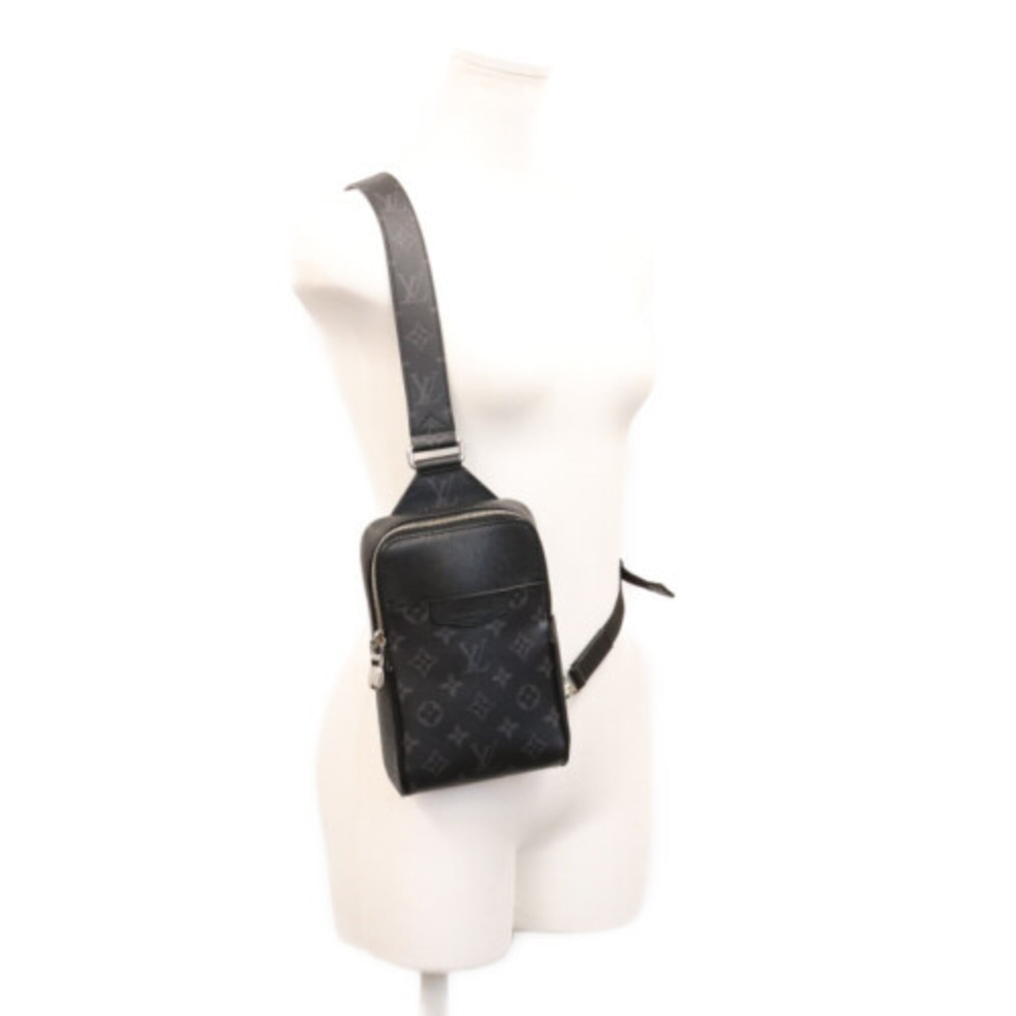 Louis Vuitton Black Monogram Eclipse Shoulder Bag (Pre-Owned)