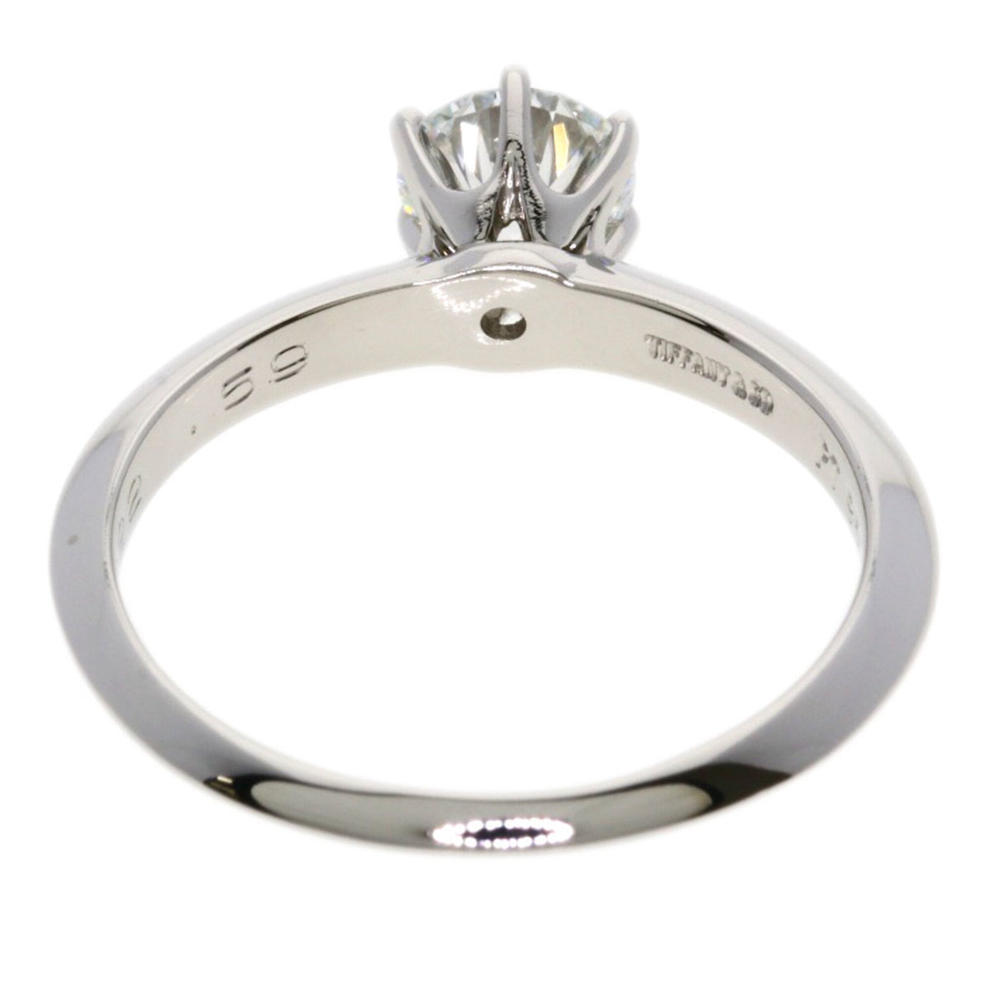 Tiffany Platinum 950 Band Ring (Pre-Owned)