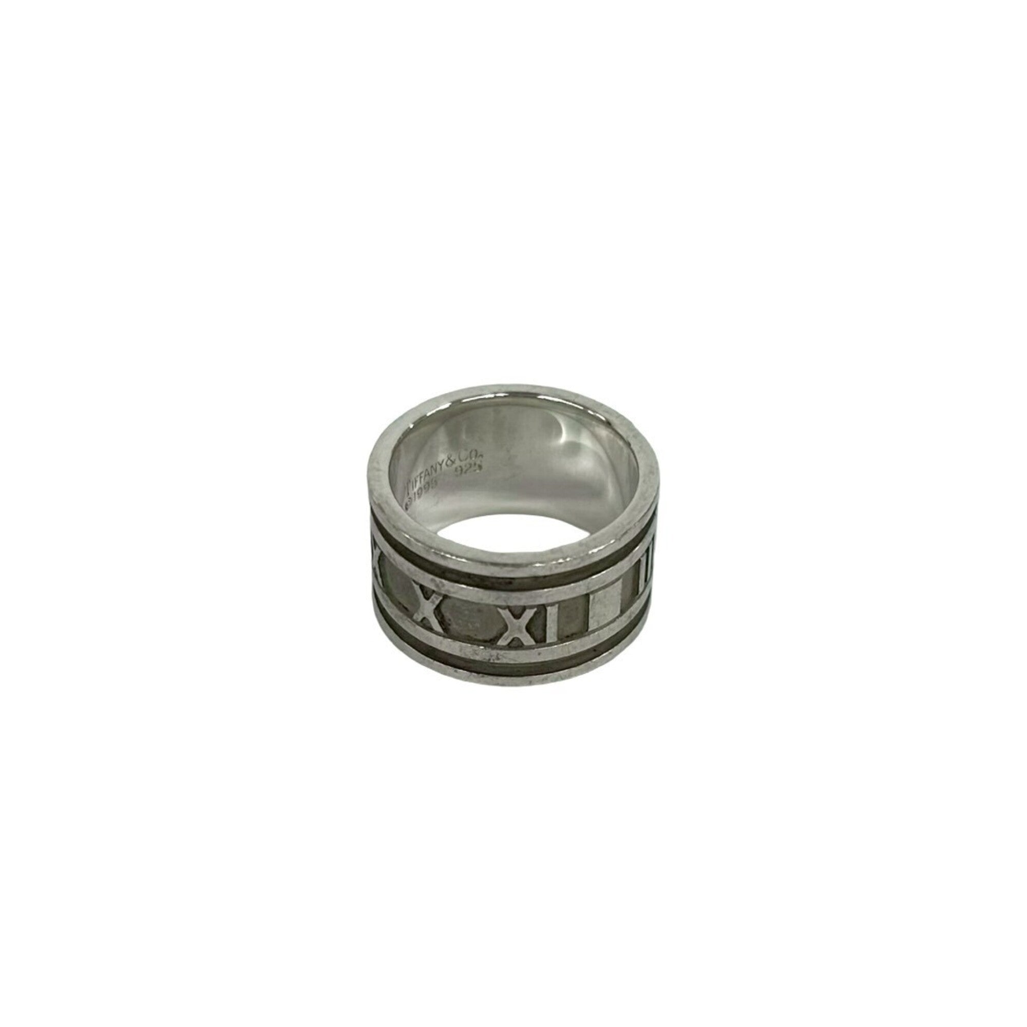 Tiffany Silver Silver 925 Band Ring (Pre-Owned)