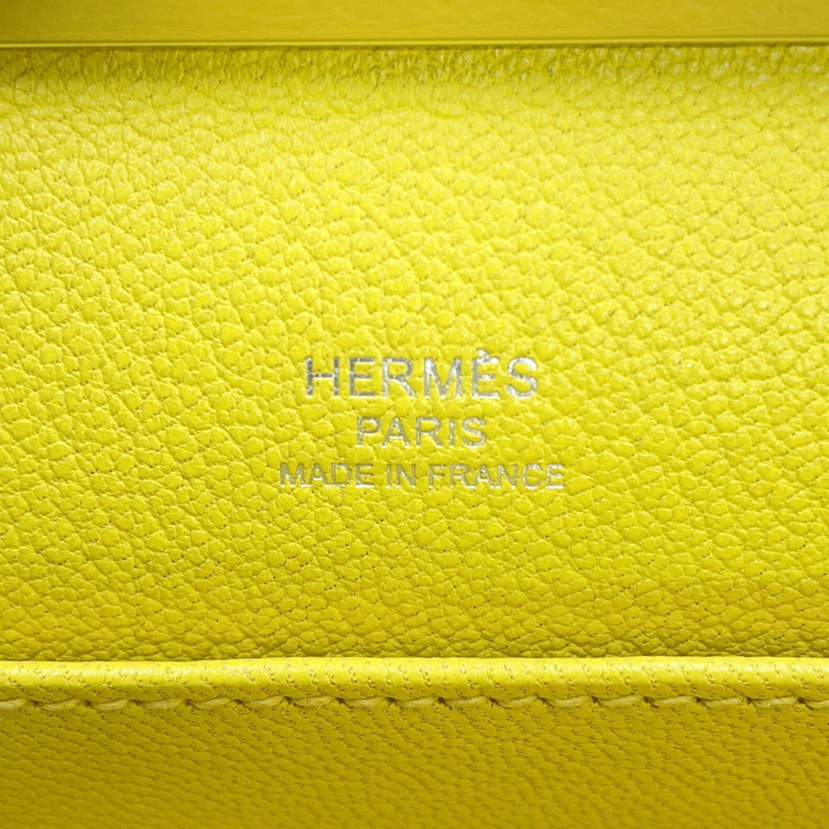 Hermes Lime Handbag Shoulder Bag (Pre-Owned)