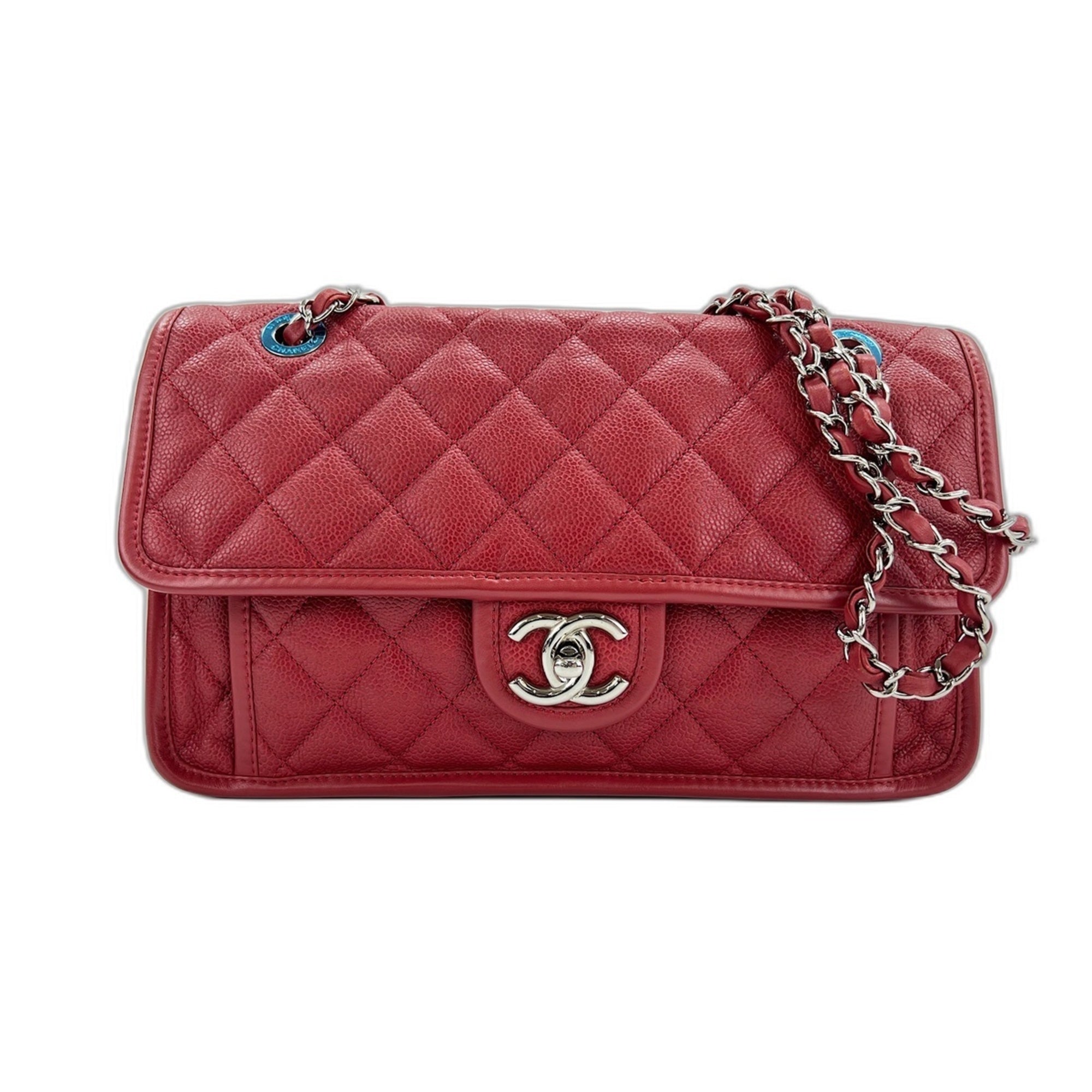 Chanel Red Color Shoulder Bag (Pre-Owned)