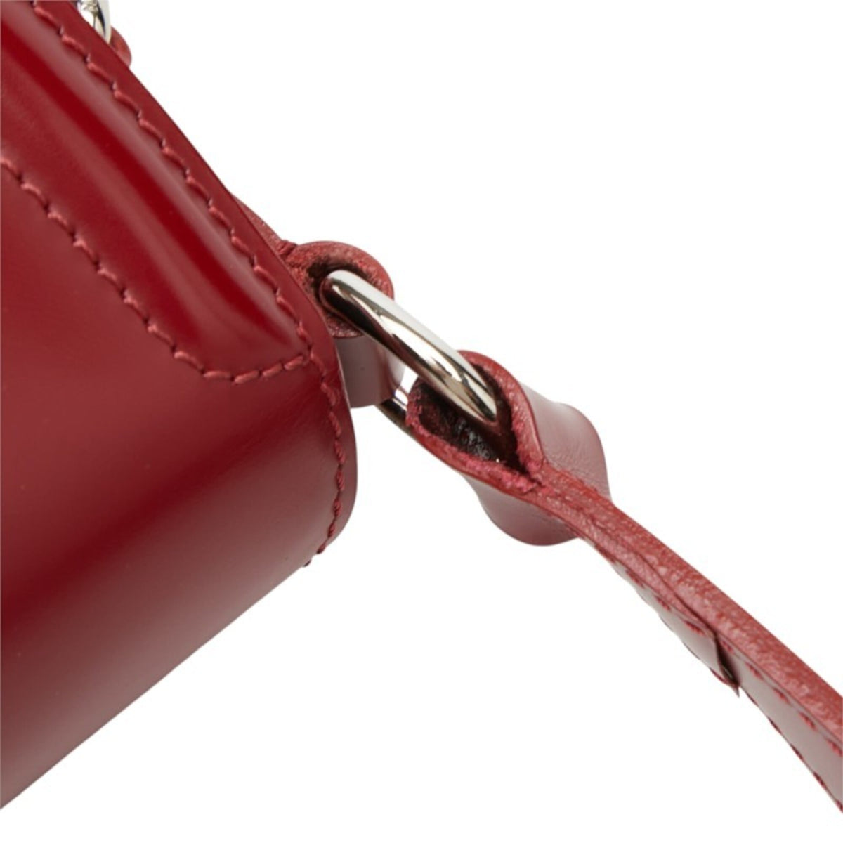 Louis Vuitton Red Color Epi Leather Shoulder Bag (Pre-Owned)