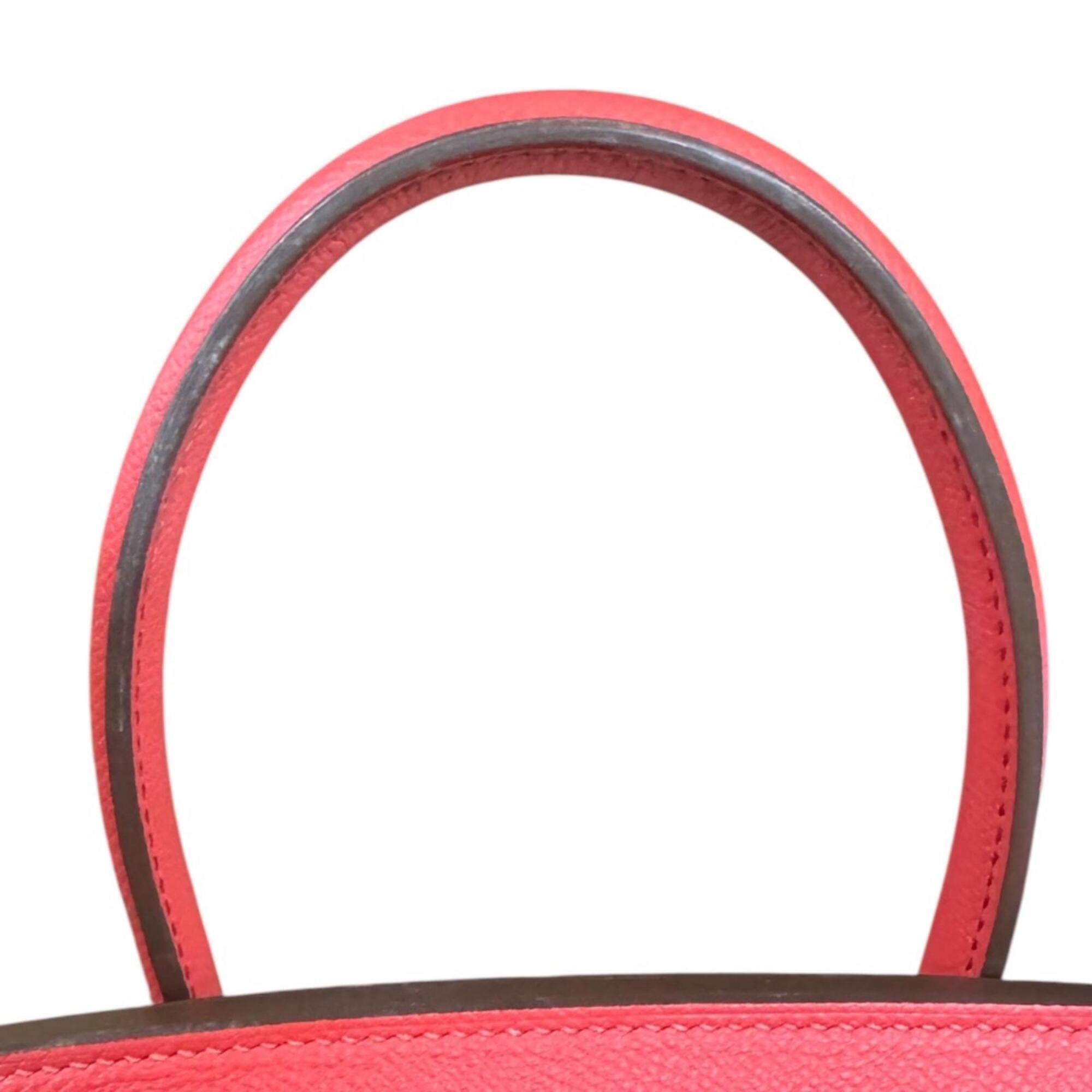 Hermes Pink Epsom Leather Handbag (Pre-Owned)