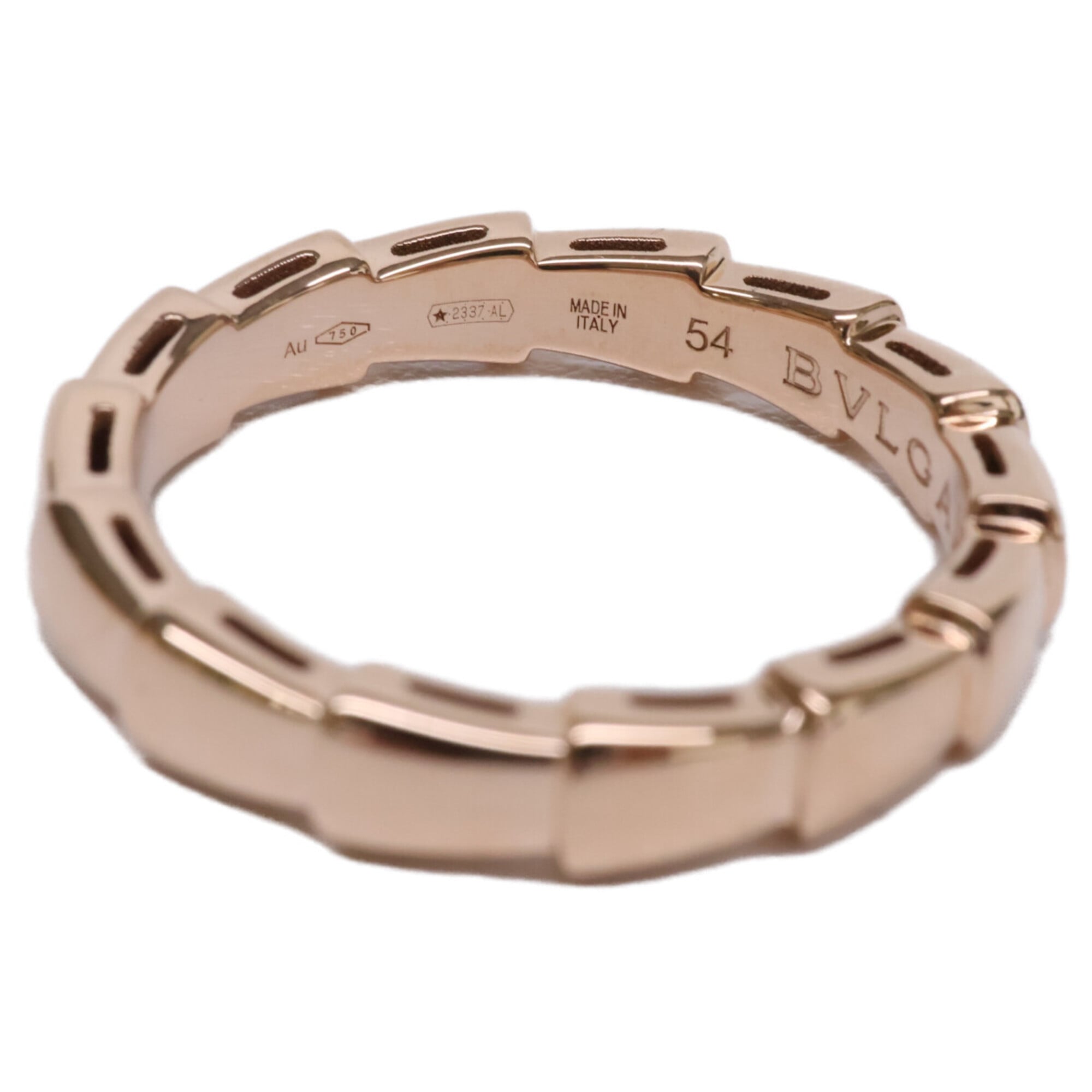 Bvlgari Yellow Gold Yellow Gold (18K) Band Ring (Pre-Owned)