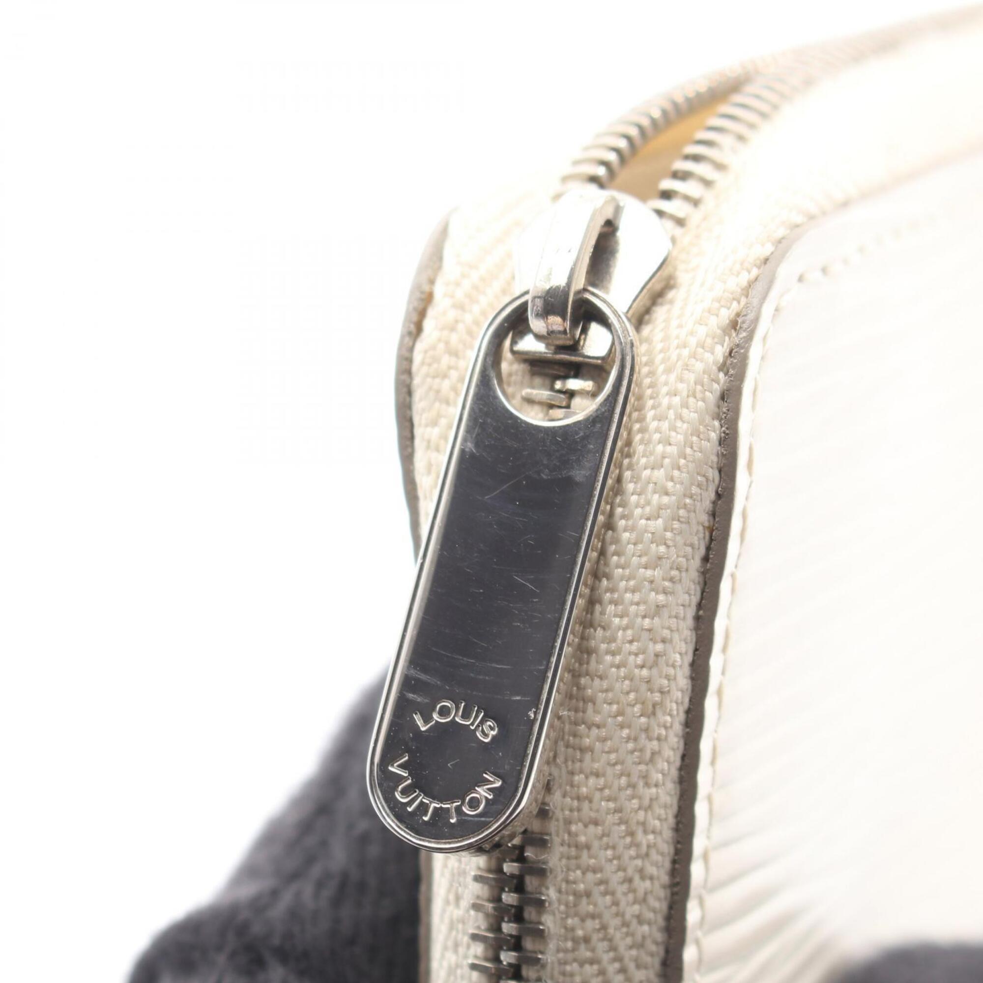 Louis Vuitton Lv Off White White Epi Leather Coin Purse/Coin Case (Pre-Owned)