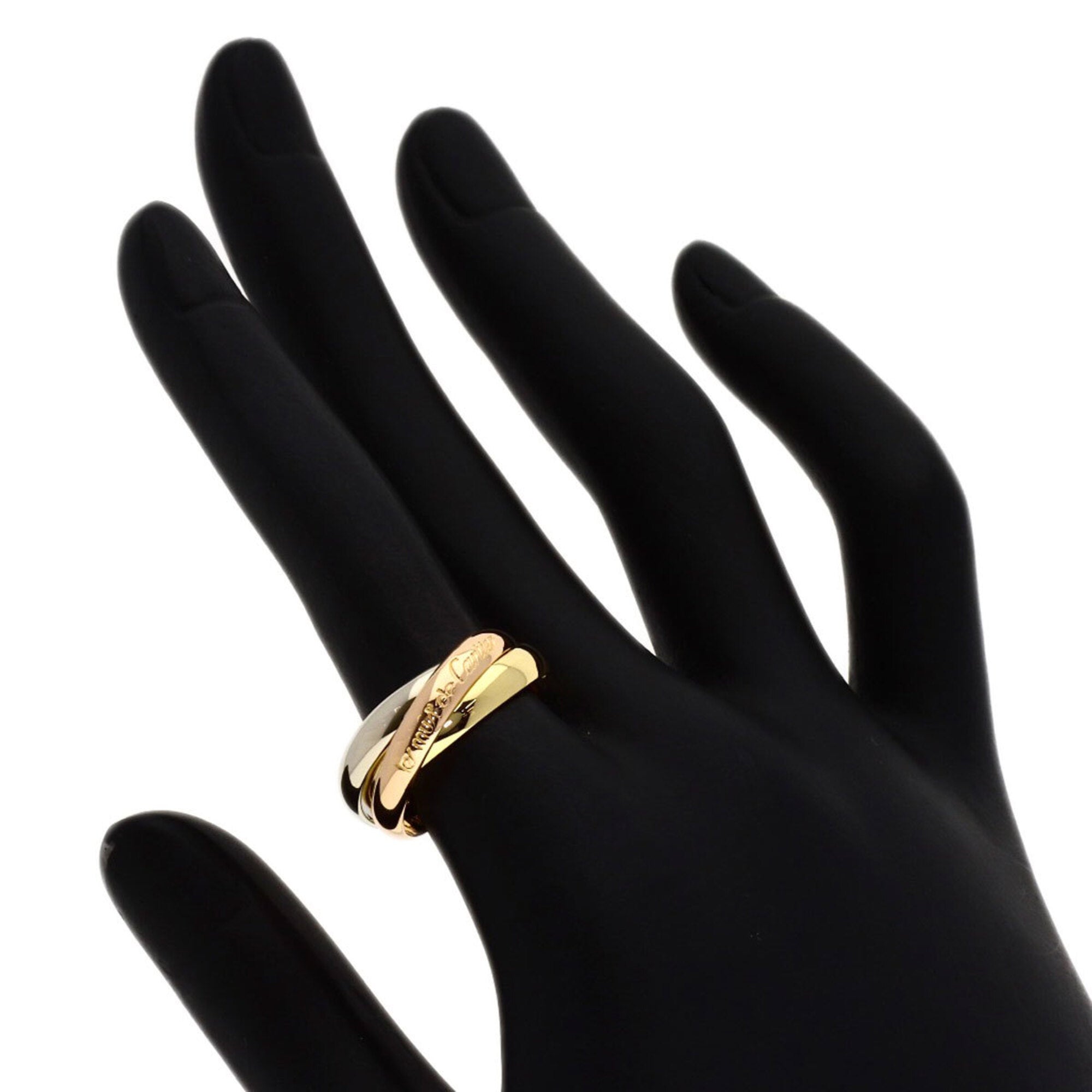 Cartier Yellow Gold (18K) Pink Gold (18K) White Gold (18K) Band Ring (Pre-Owned)