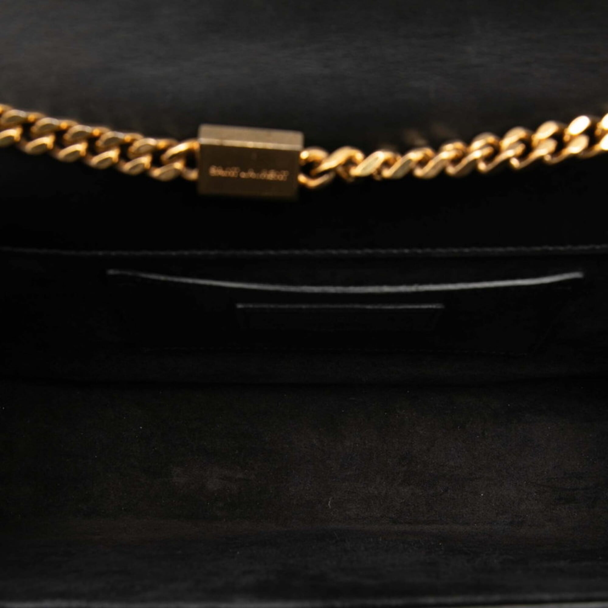 Saint Laurent Black Leather Shoulder Bag (Pre-Owned)
